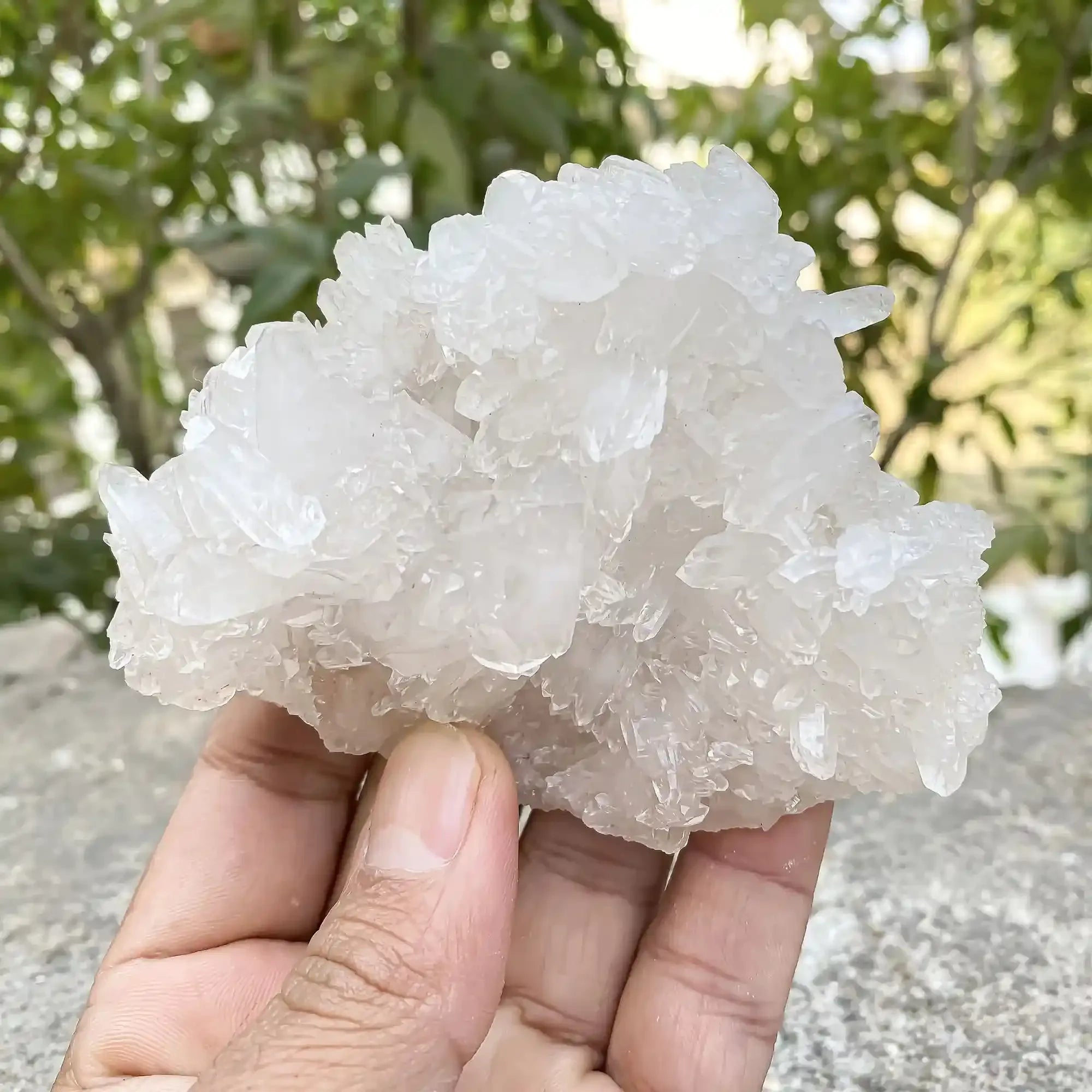Natural Himalayan White Quartz 245g Himalayan Quartz