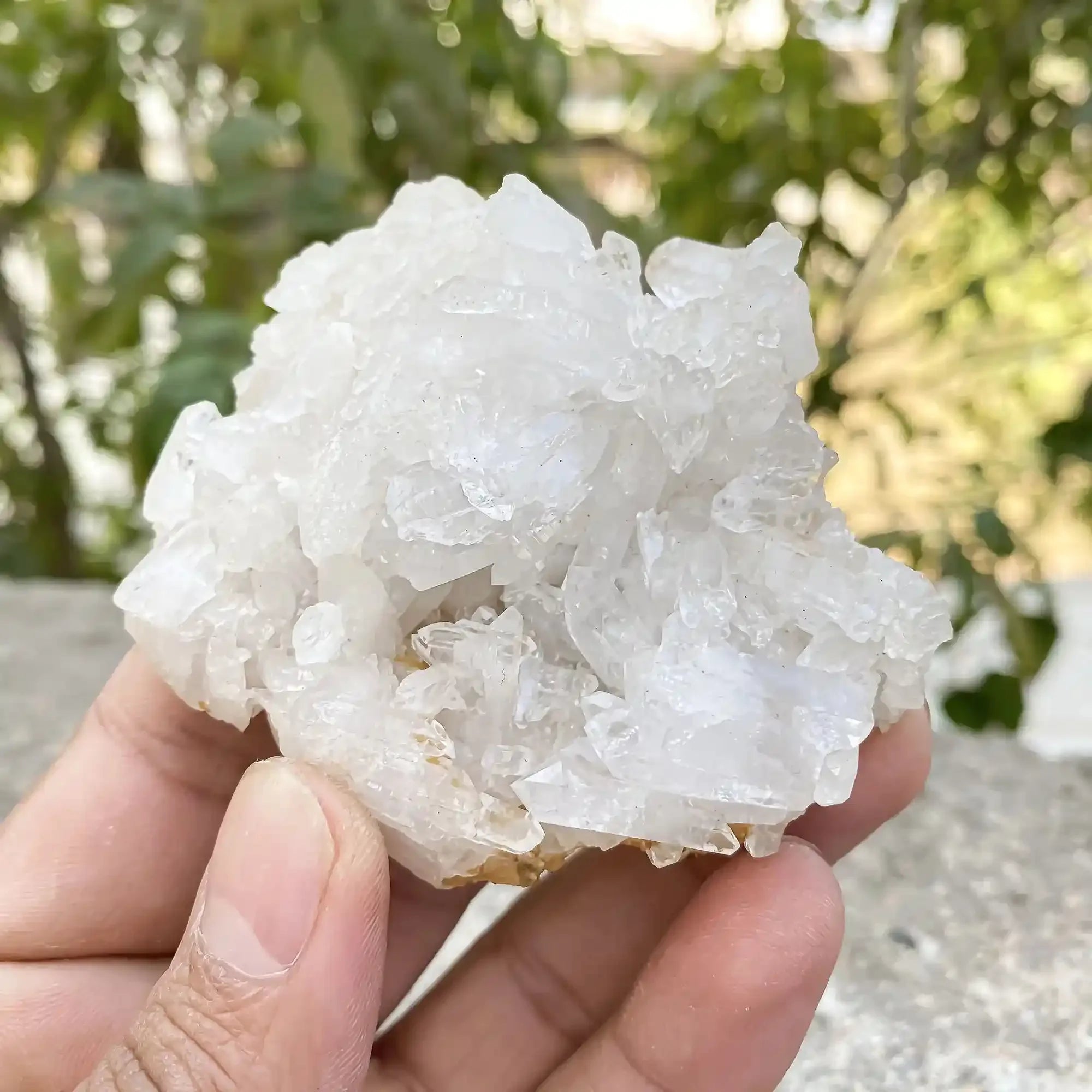 Natural Himalayan White Quartz 120g Himalayan Quartz