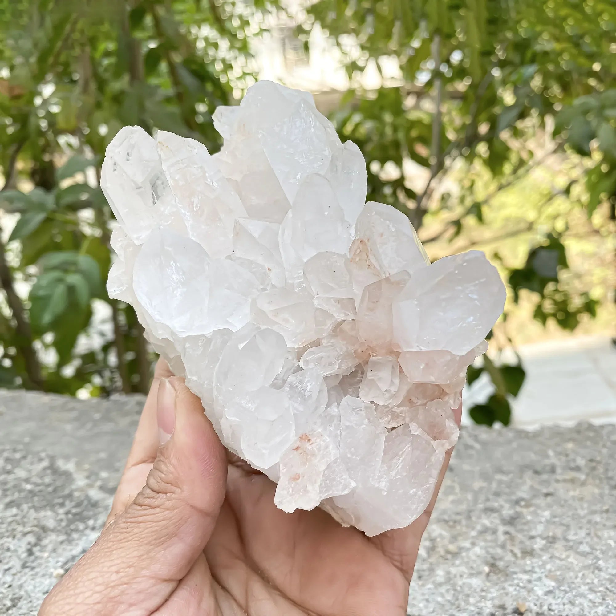 Natural Himalayan Pink Quartz 610g Himalayan Quartz
