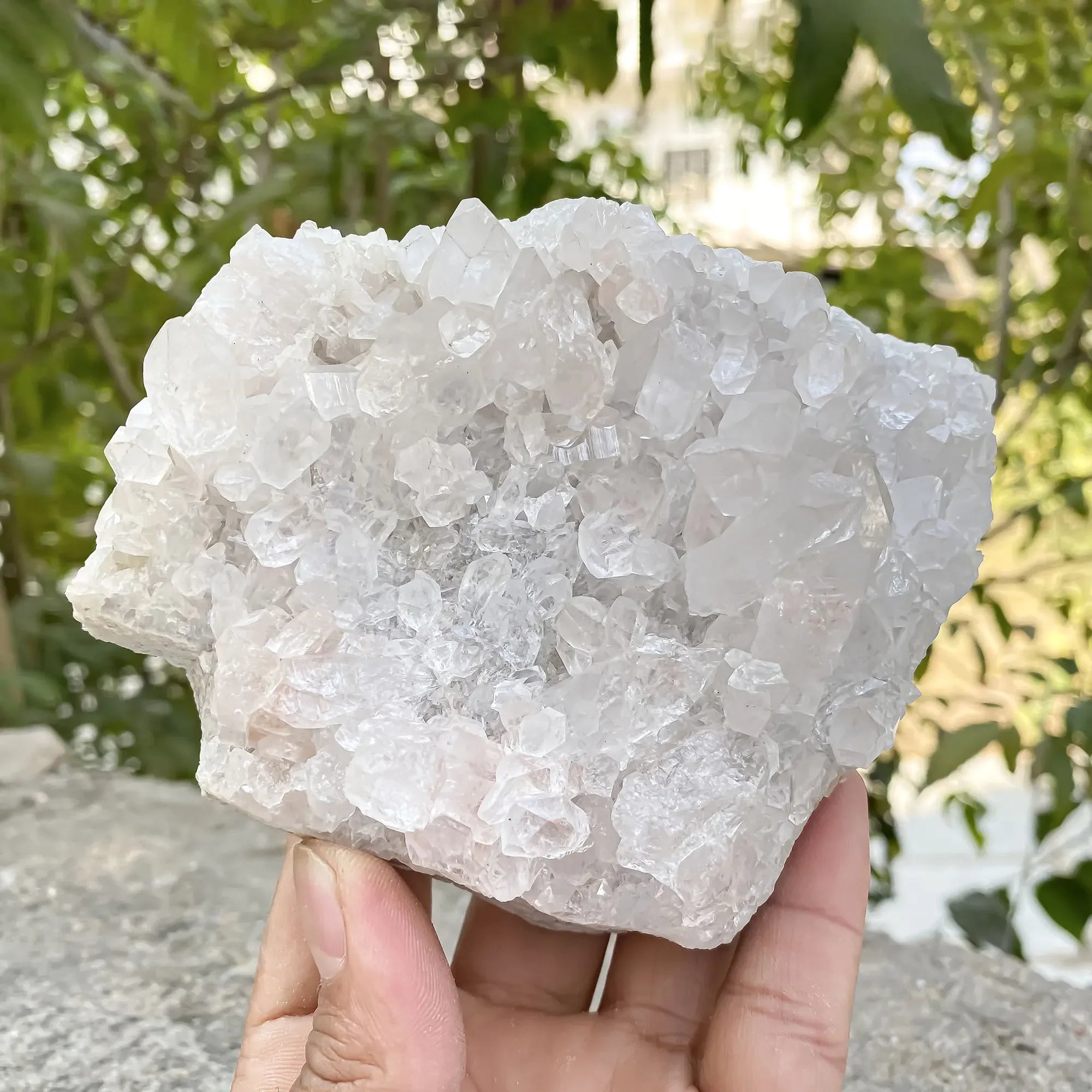 Natural Himalayan White Quartz 575g Himalayan Quartz