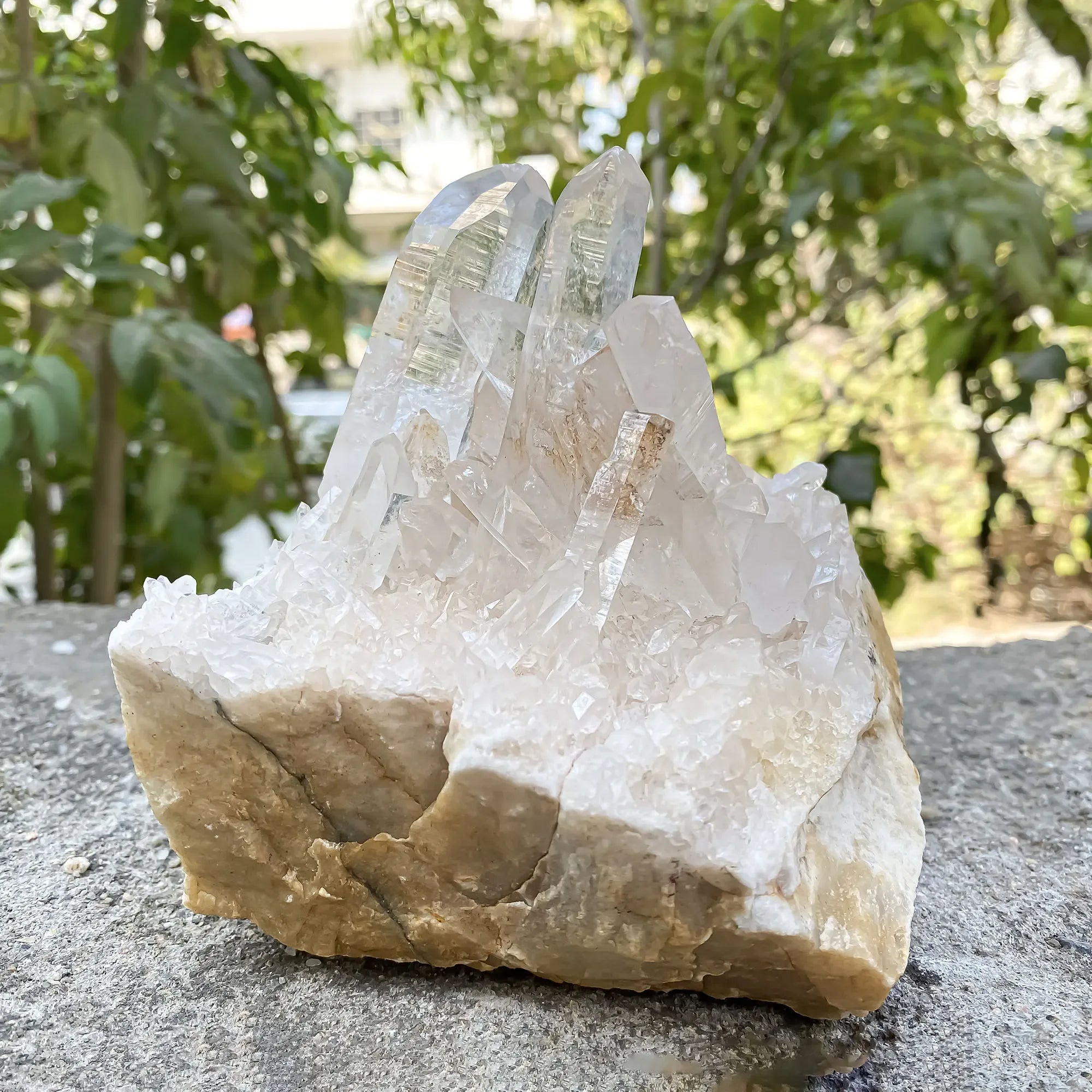 Natural Himalayan White Quartz 1580g Himalayan Quartz