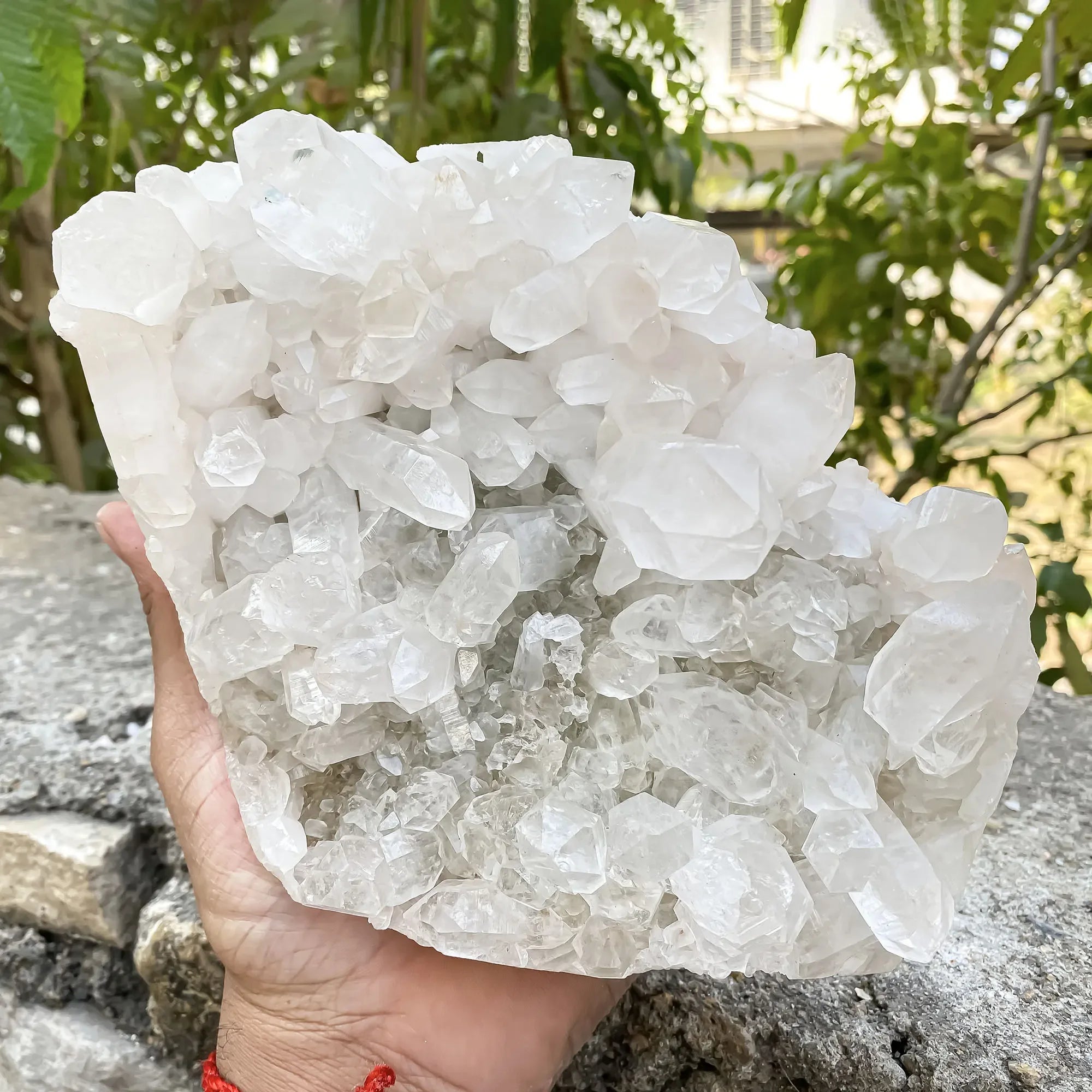 Natural Himalayan White Quartz 1435g Himalayan Quartz