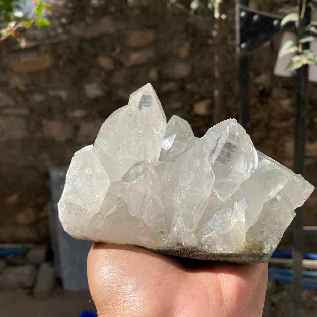 Himalayan Green Chlorite Quartz Cluster 989g