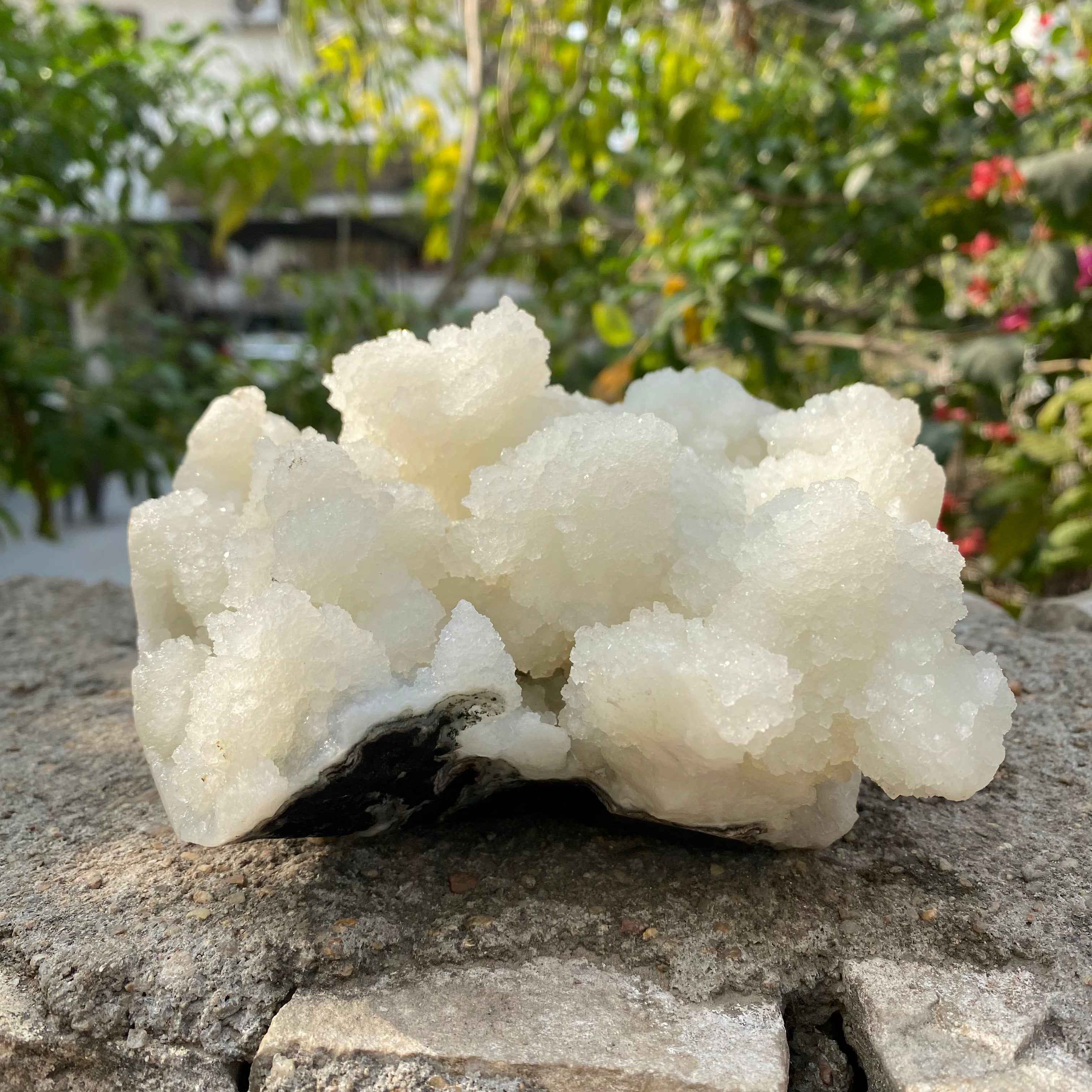 Natural Chalcedony Crystal Cluster 1655g