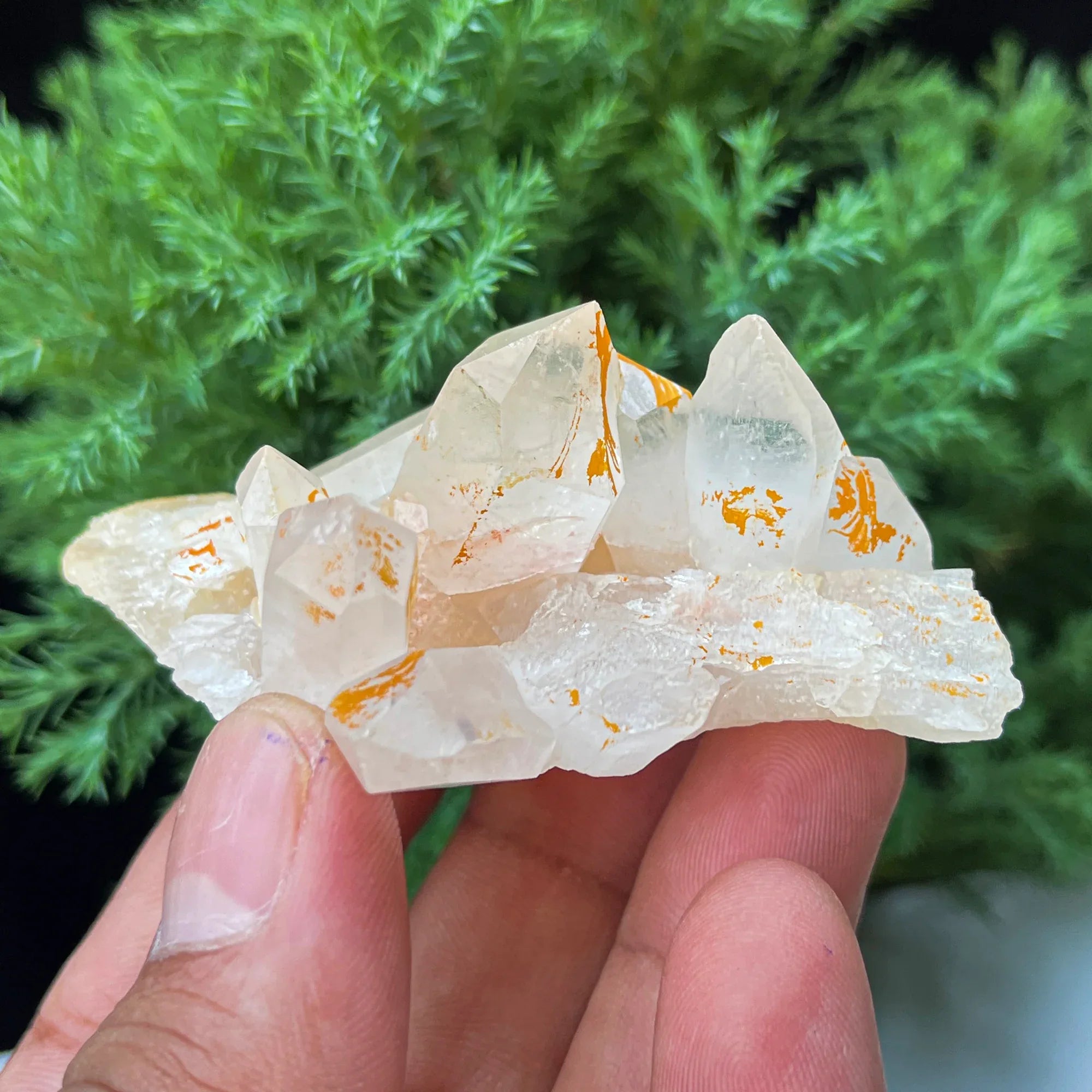 Natural Himalayan Pink Quartz Cluster 60g – Healing Crystal PNQ-058 - Himalya Quartz