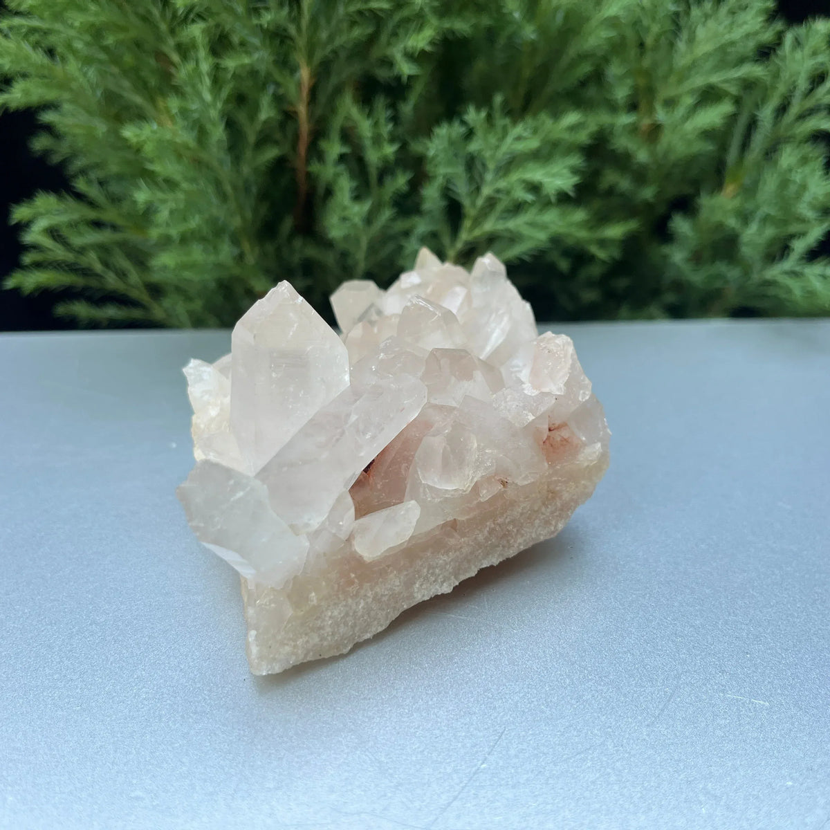 Natural Himalayan Pink Quartz Cluster 185g – Healing Crystal Himalayan Quartz