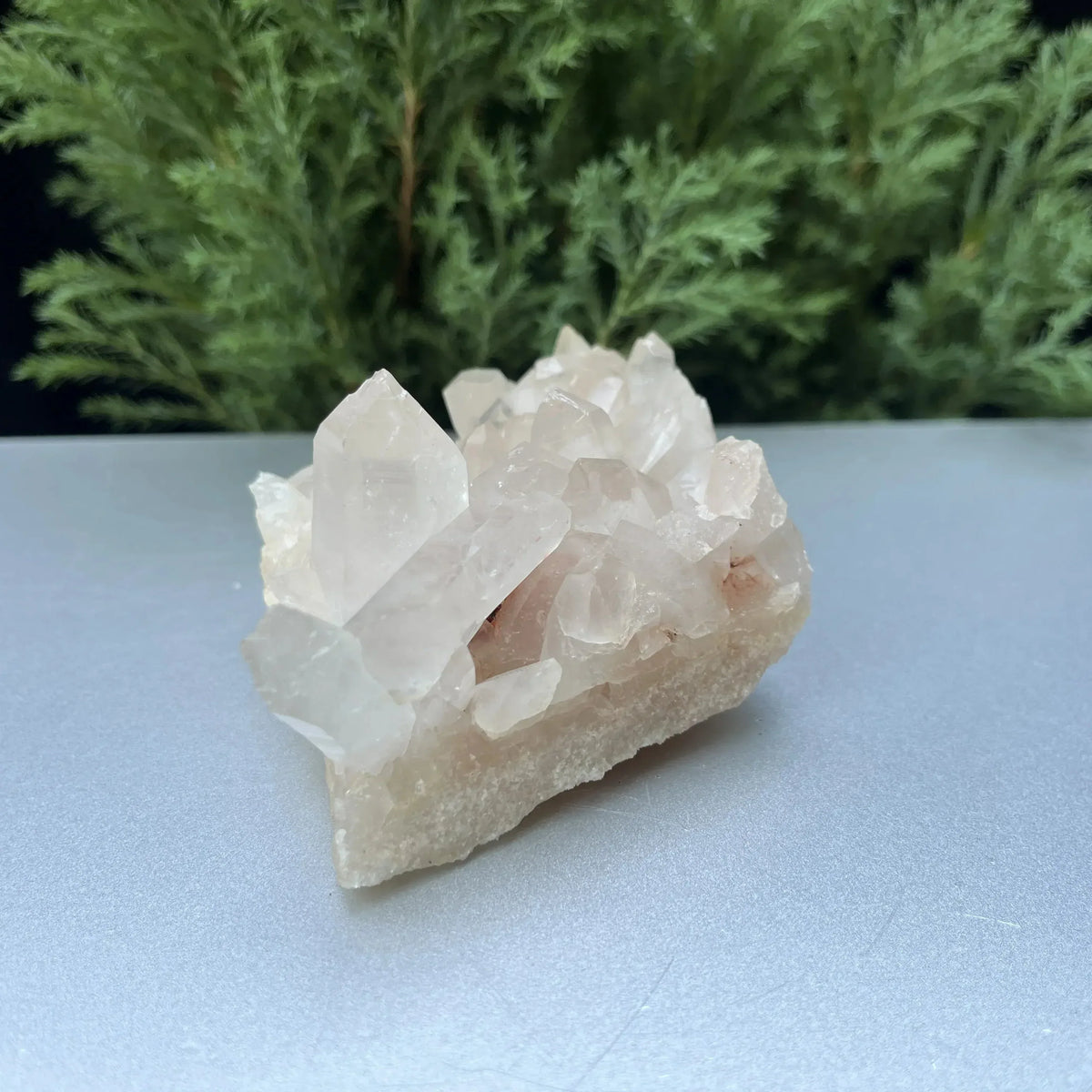 Natural Himalayan Pink Quartz Cluster 185g – Healing Crystal Himalayan Quartz
