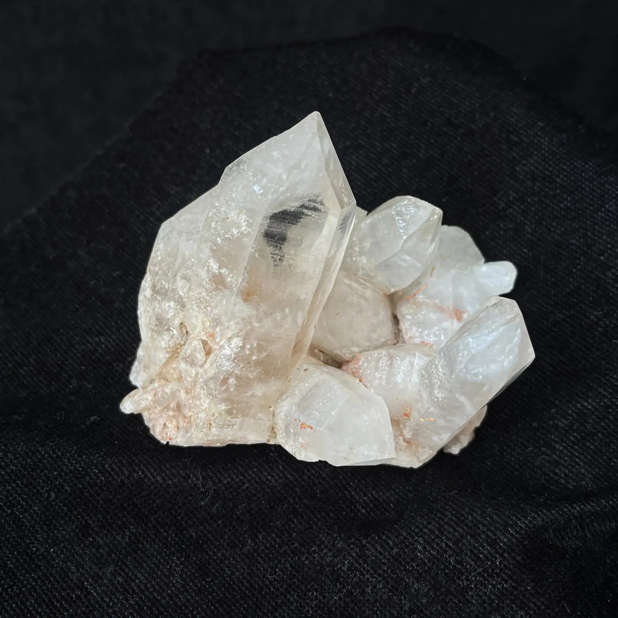 Natural Himalayan White + Pink Quartz Cluster 100g – Healing Crystal WHQ-080 - Himalya Quartz