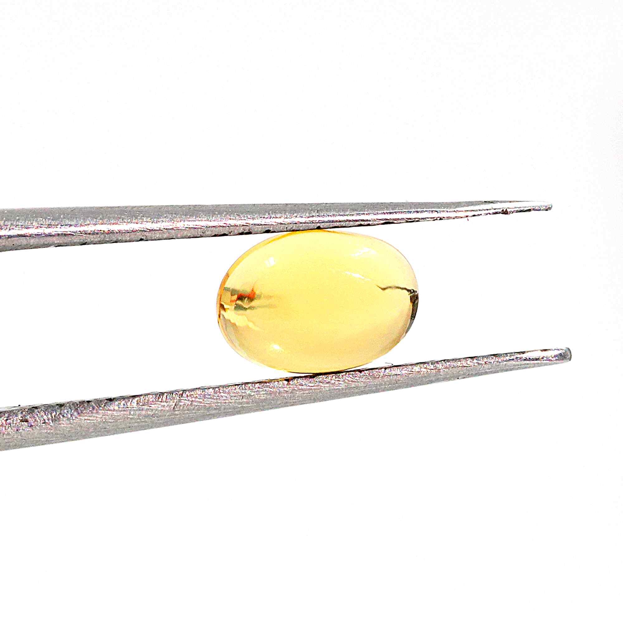 Handpicked Mexican Opal Pendant Oval 5x7mm Loose Stone for Fine Jewelry Design