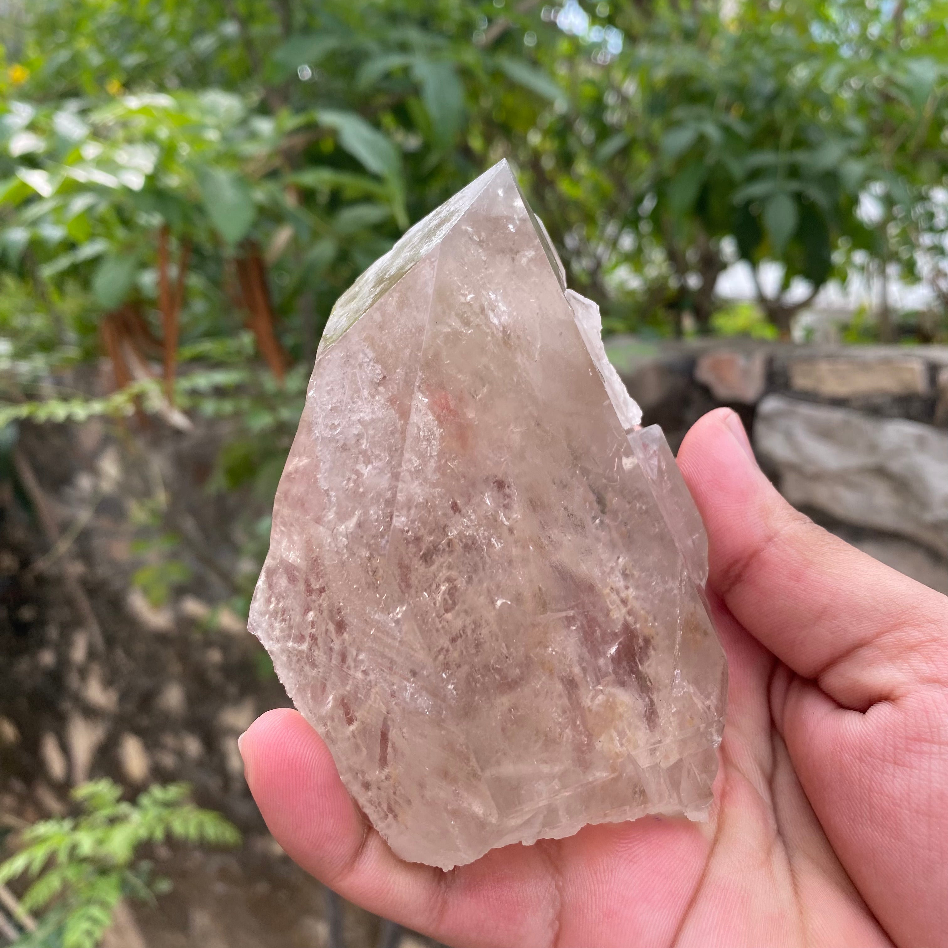 Smoky Quartz Crystal Cluster 370g Natural Himalayan Raw Healing Stone Mineral Specimen Home Décor