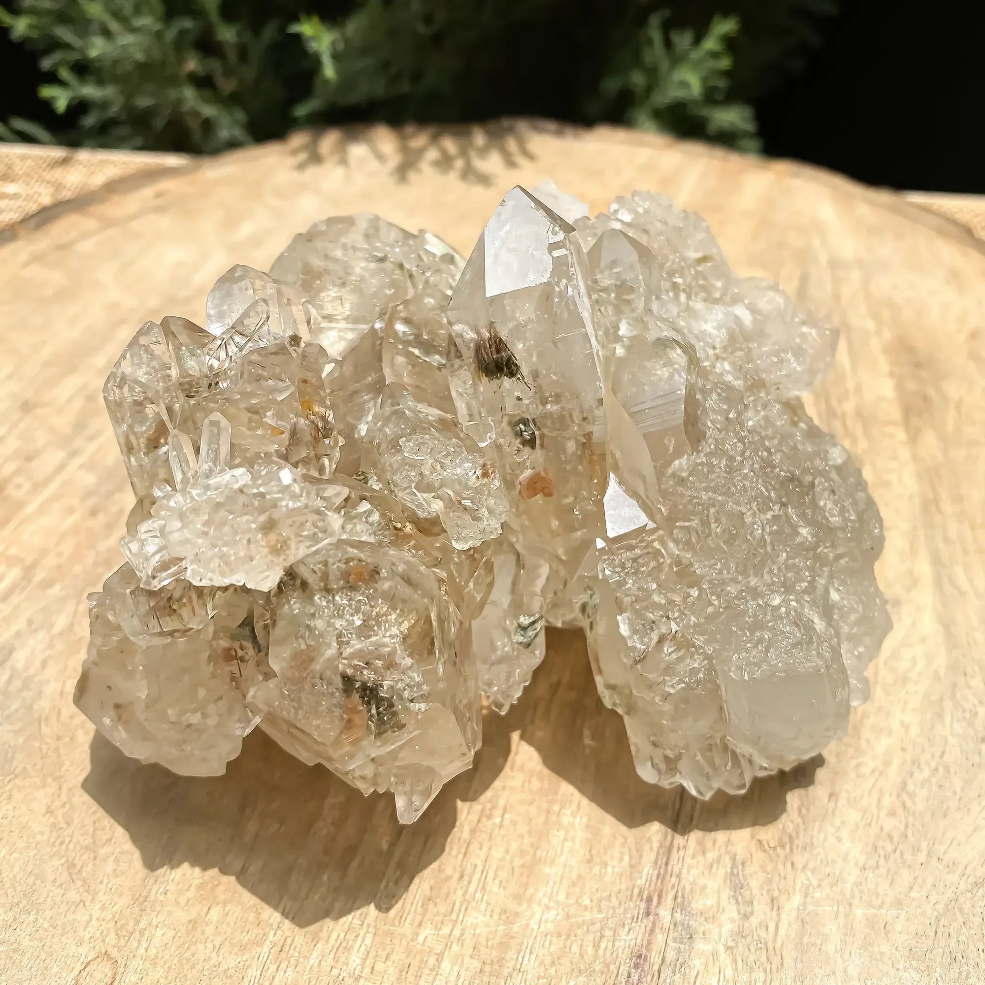 Natural Clear Quartz Cluster 575g Himalayan Quartz