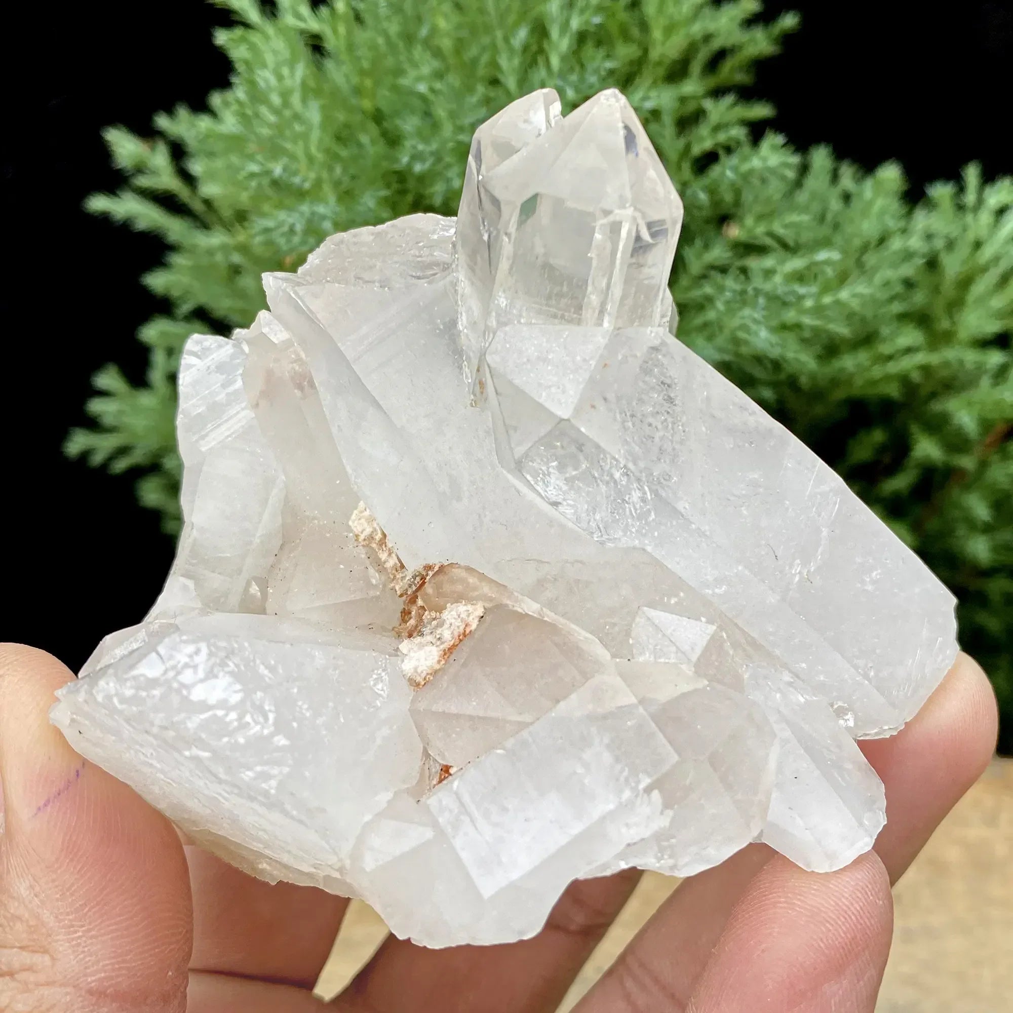Natural Himalayan White Quartz Cluster 240g Himalayan Quartz