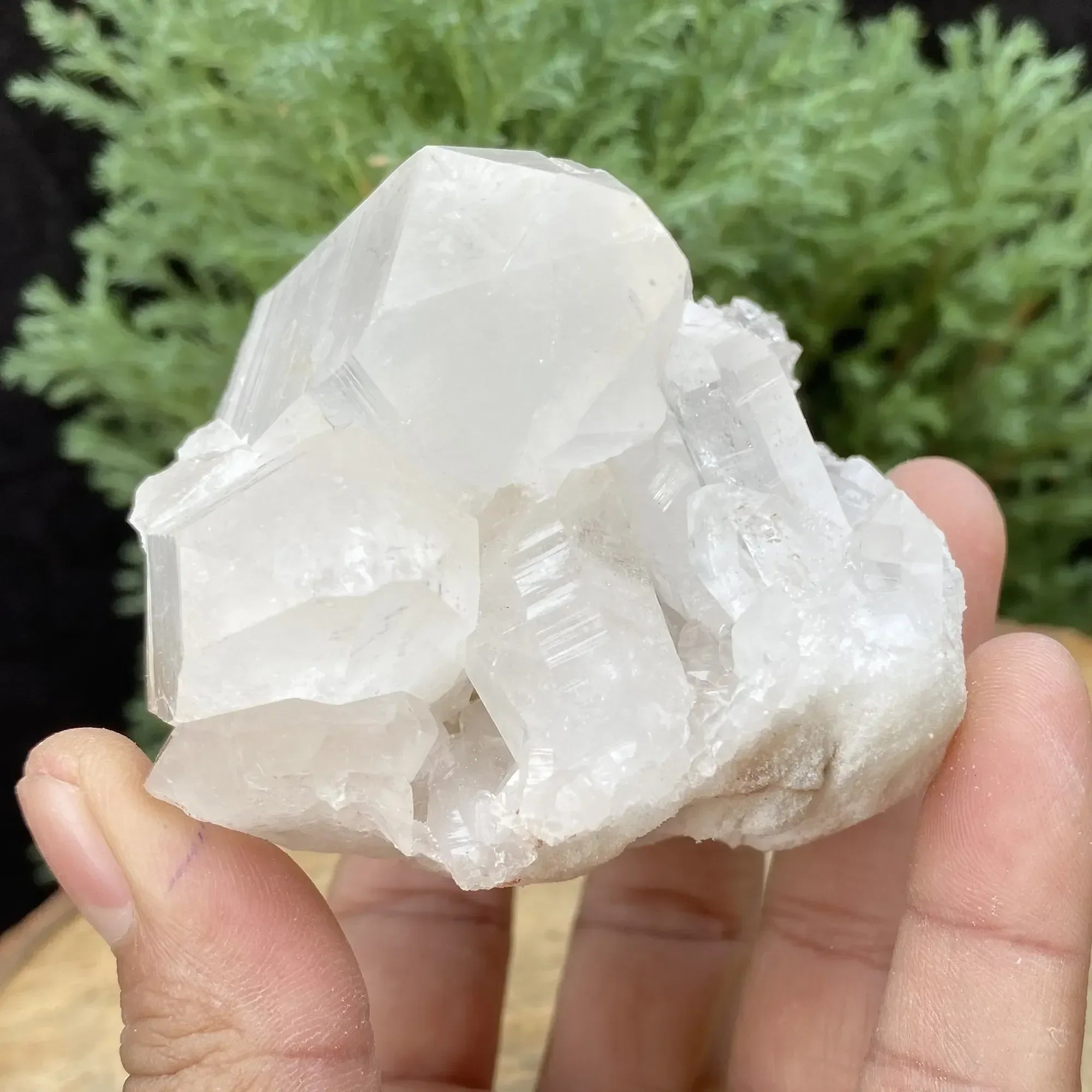 Natural Himalayan White Quartz Cluster 330g Himalayan Quartz