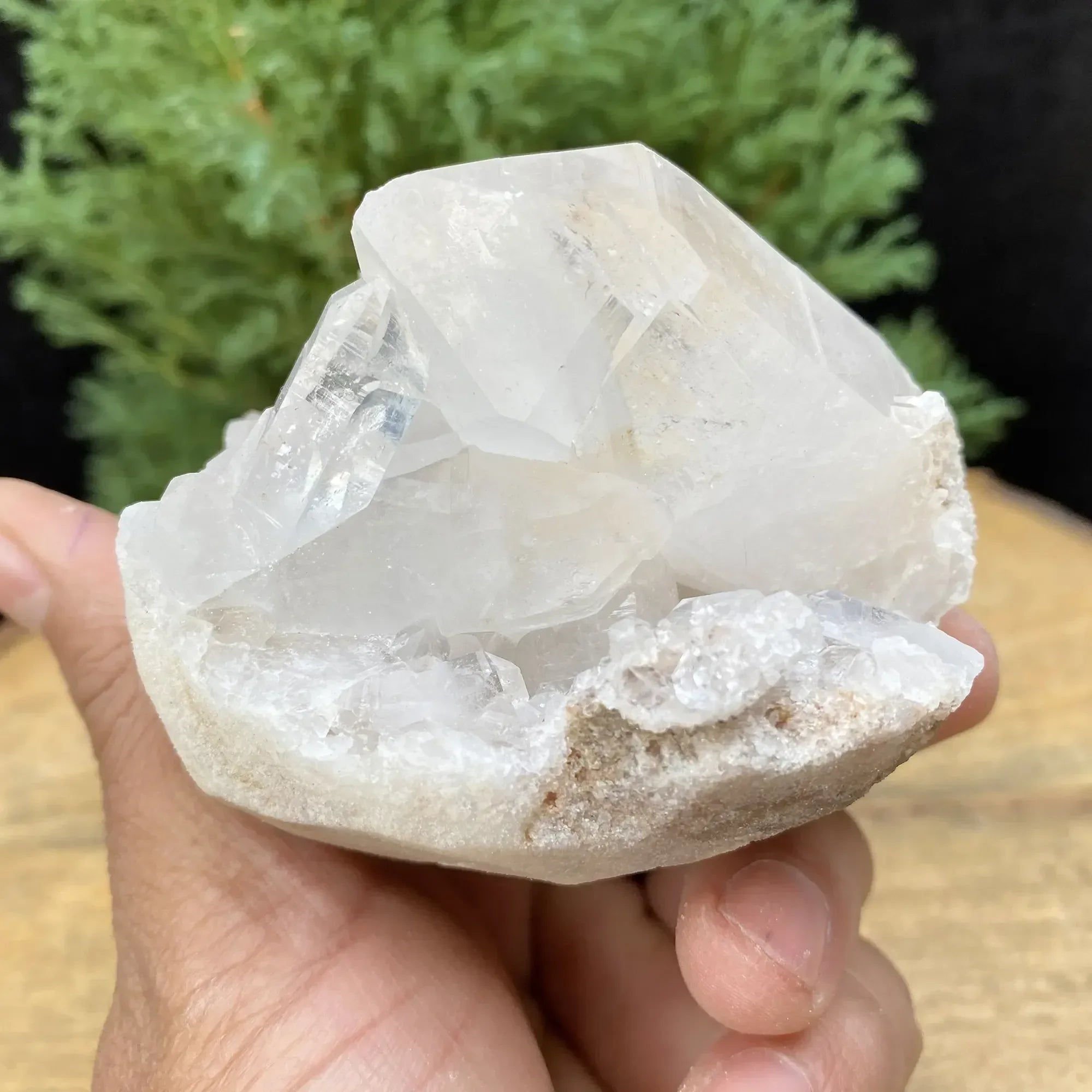 Natural Himalayan White Quartz Cluster 330g Himalayan Quartz