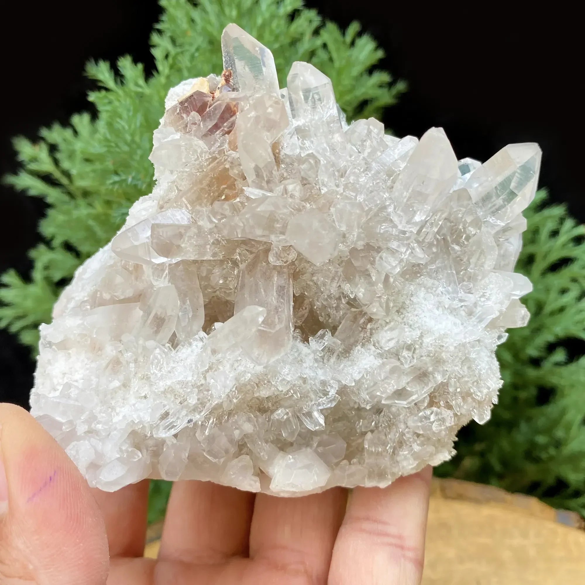 Natural Himalayan White Quartz Cluster 430g Himalayan Quartz