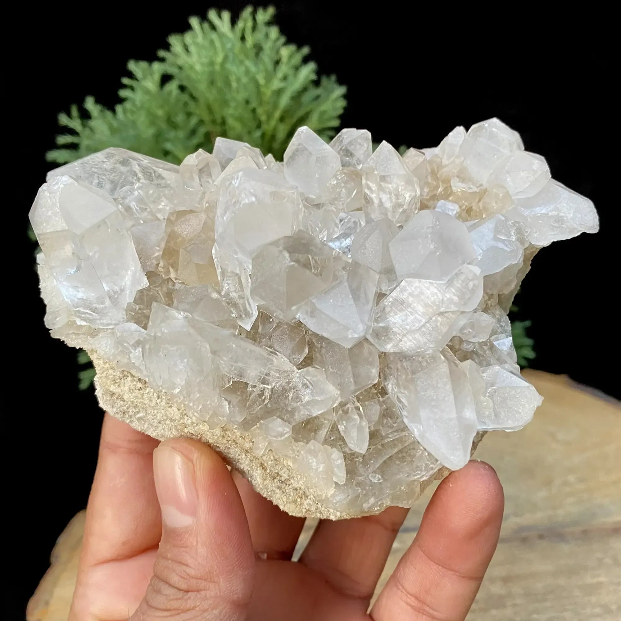 Natural Himalayan White Quartz Cluster 385g Himalayan Quartz