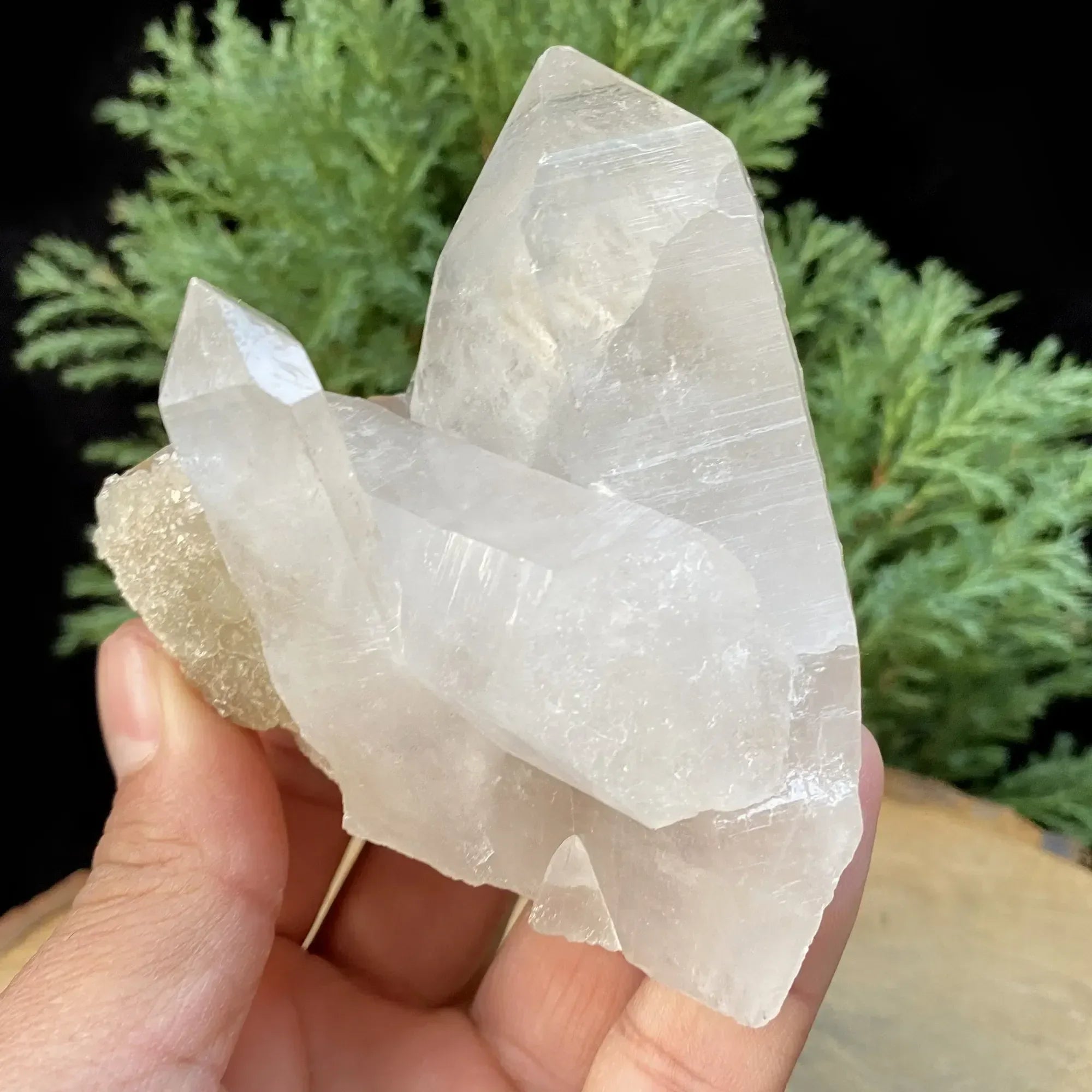 Natural Himalayan White Quartz Cluster 260g Himalayan Quartz
