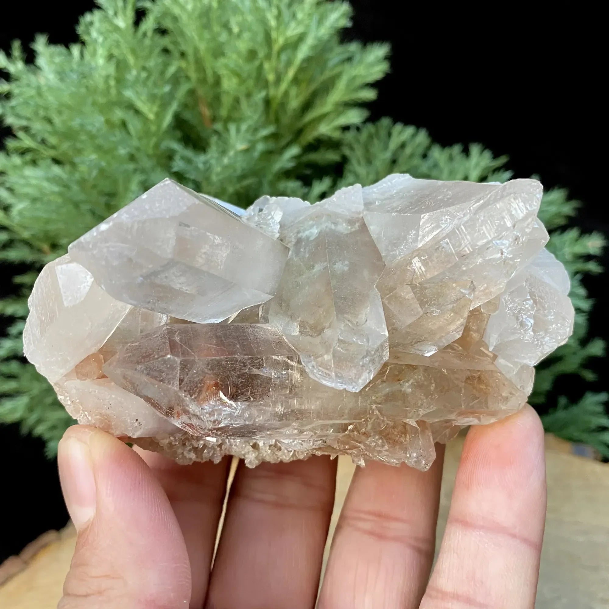 Natural Himalayan Pink Quartz Cluster 315g Himalayan Quartz
