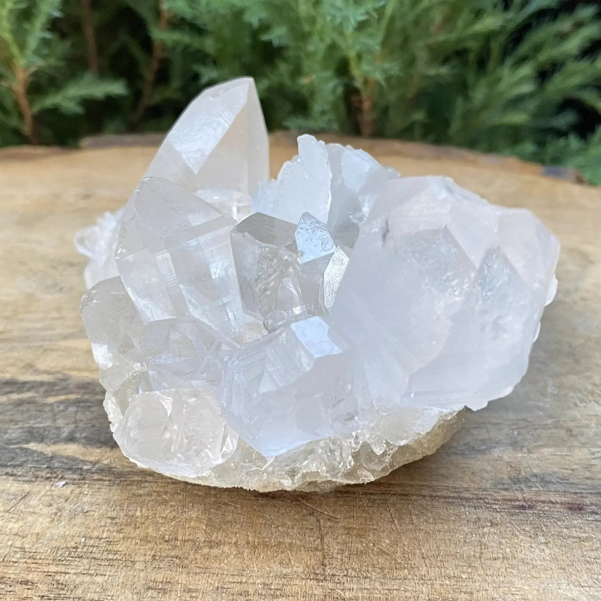 Natural Himalayan White Quartz Cluster 235g Himalayan Quartz