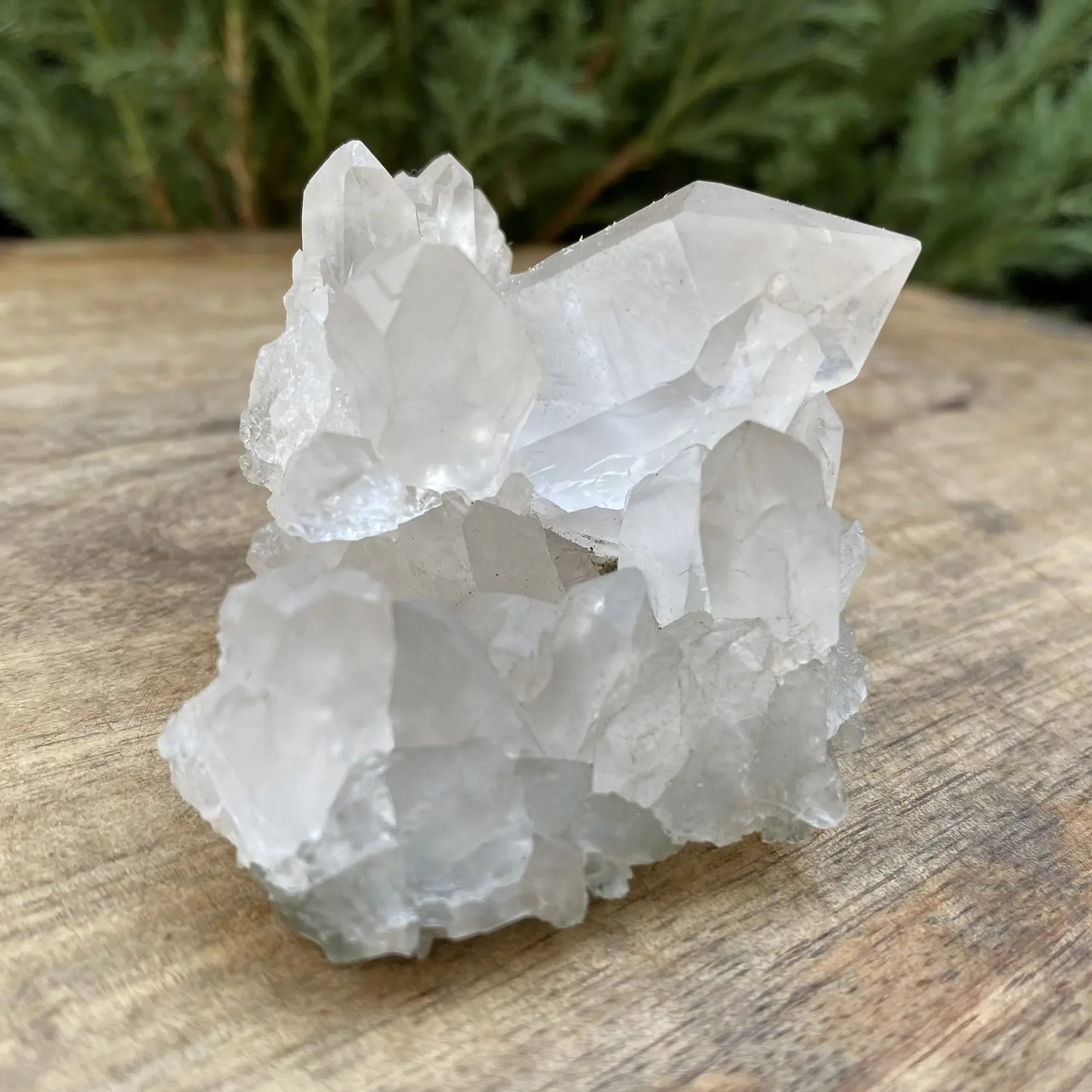 Natural Himalayan White Quartz Cluster 100g – WHQ-579 - Himalya Quartz