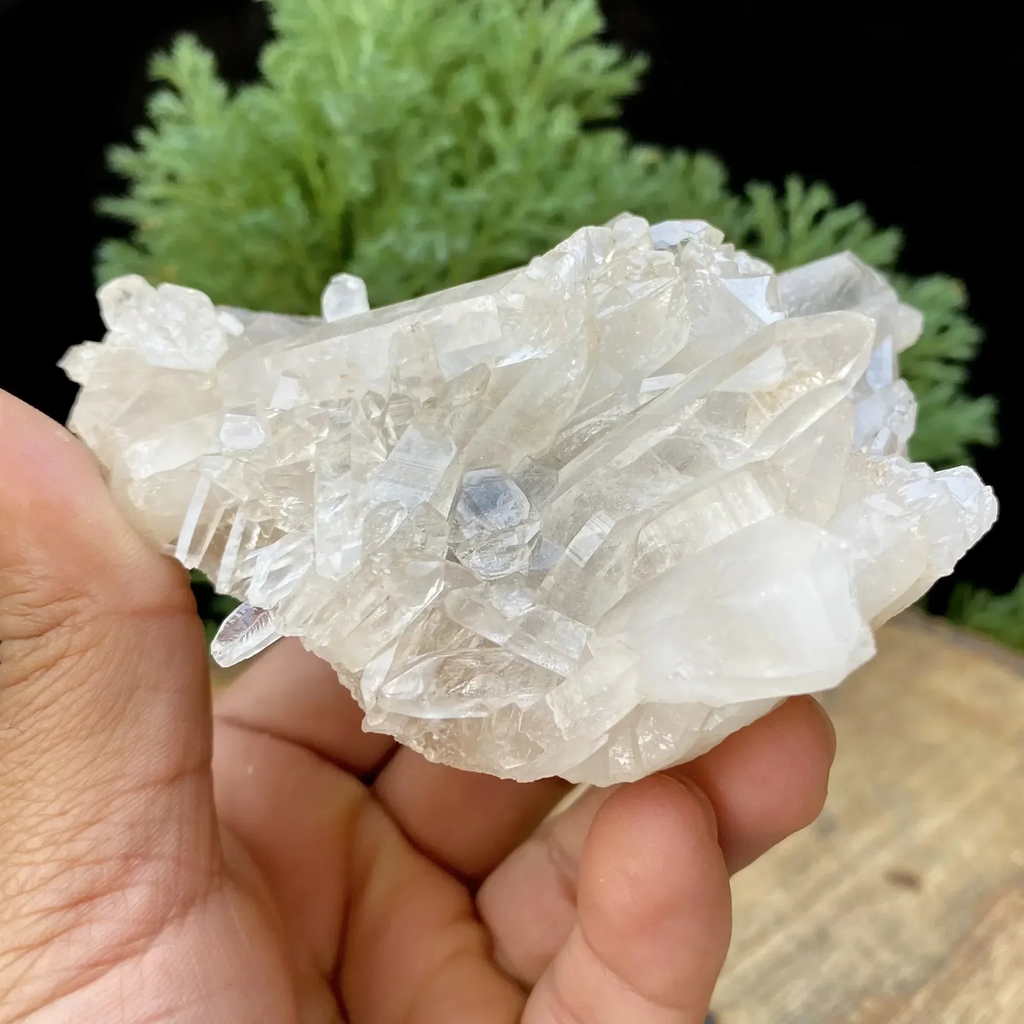 Natural Himalayan White Quartz Cluster 275g Himalayan Quartz
