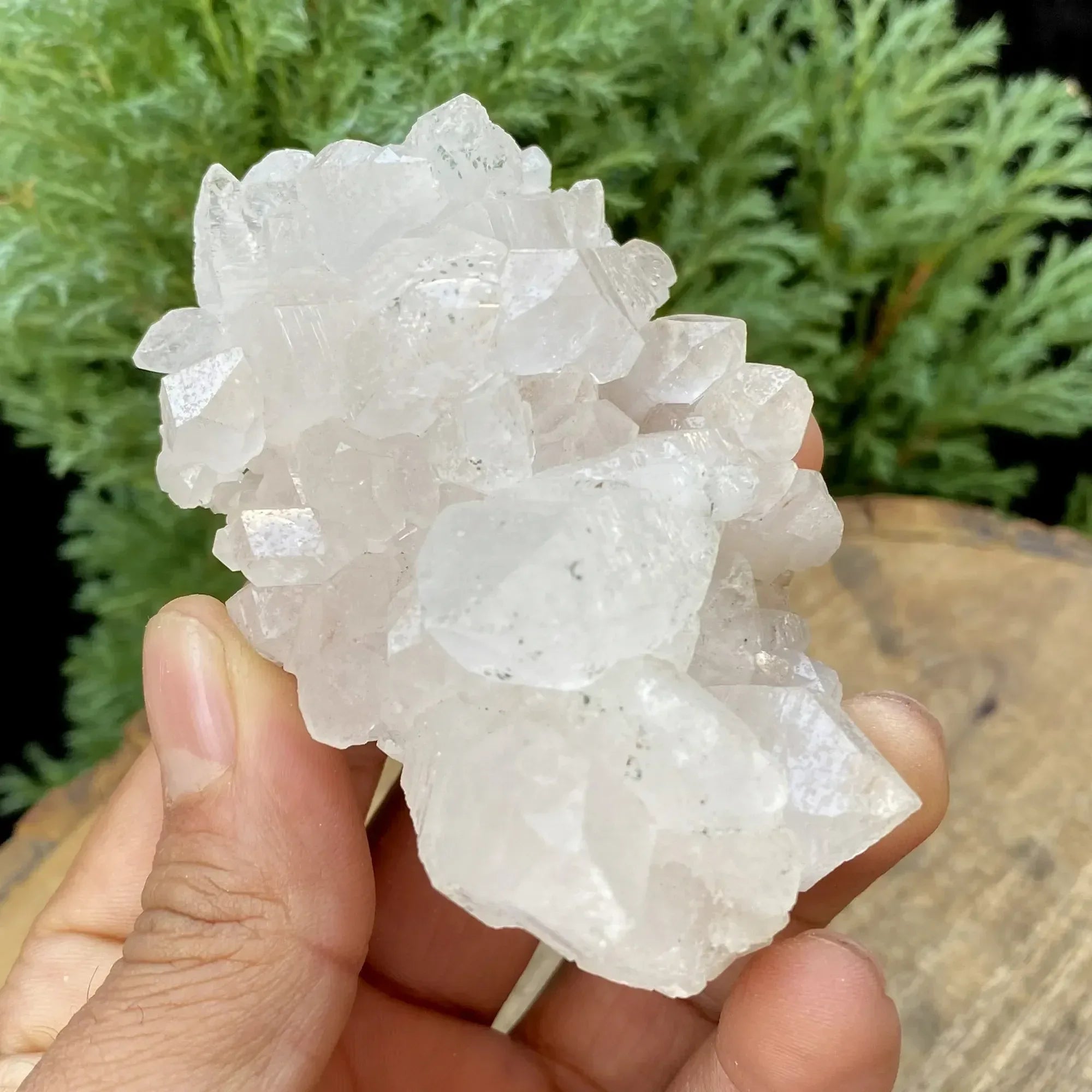 Natural Himalayan White Quartz Cluster 160g Himalayan Quartz