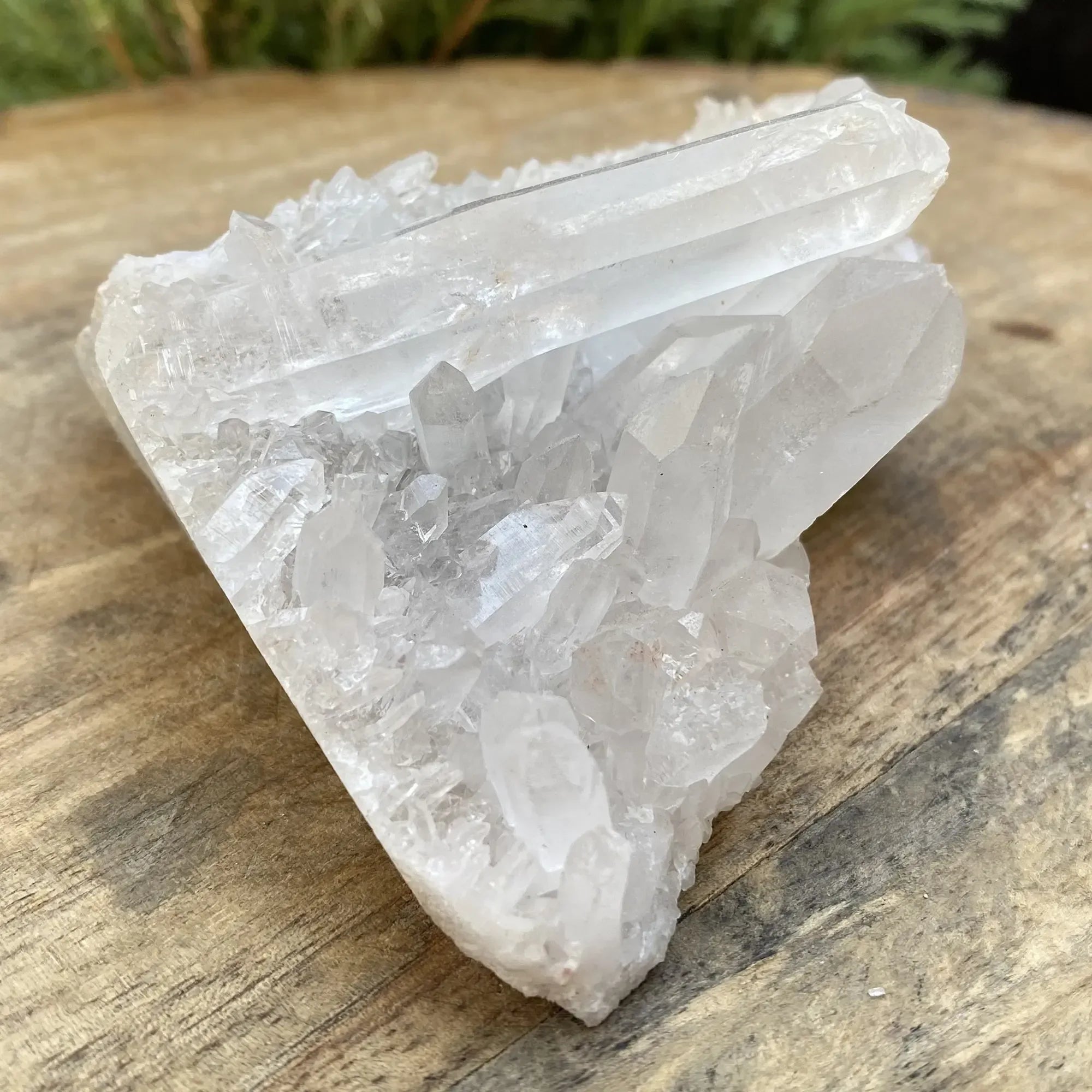 Natural Himalayan White Quartz Cluster 315g Himalayan Quartz
