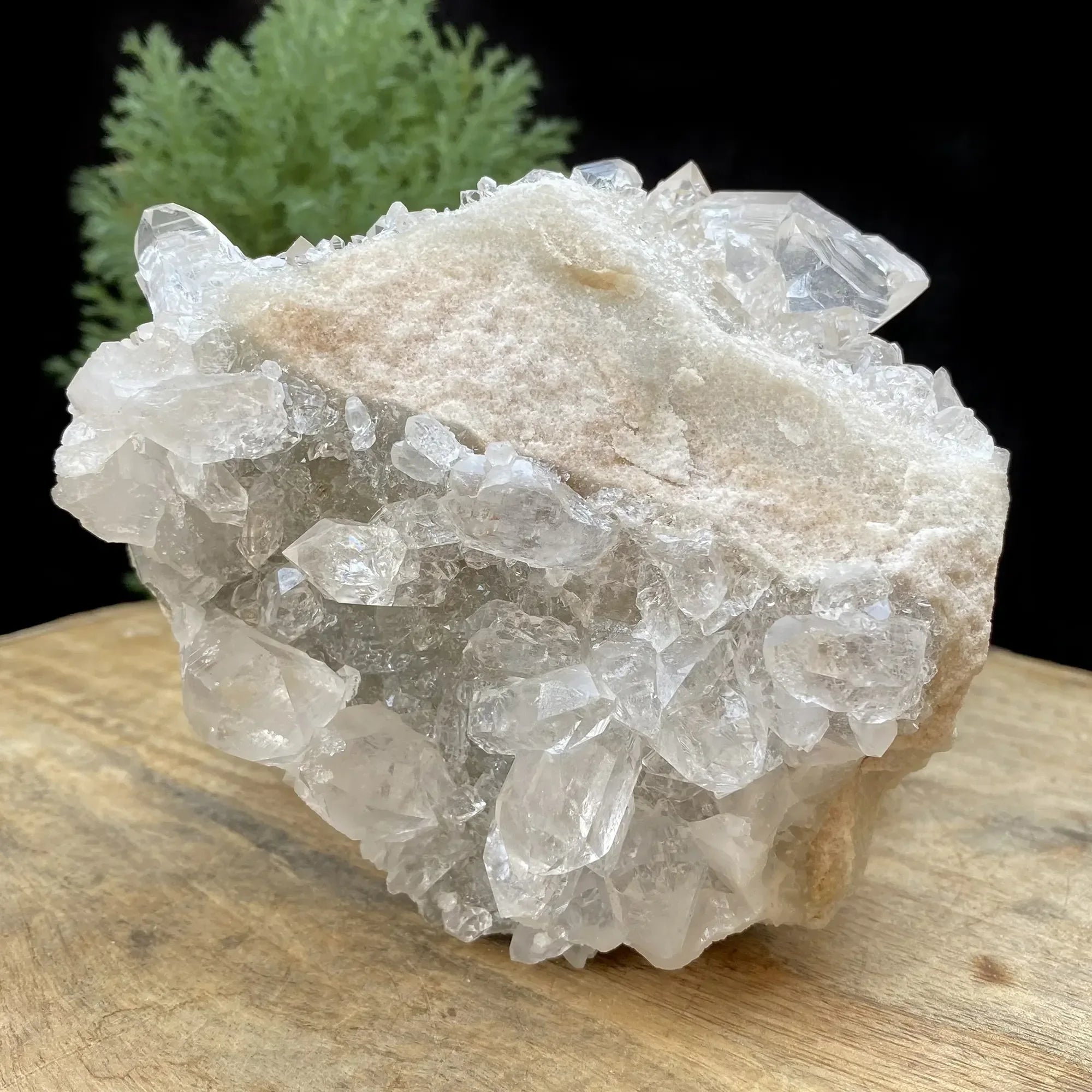 Natural Himalayan Pink & White Quartz Cluster 1905g Himalayan Quartz