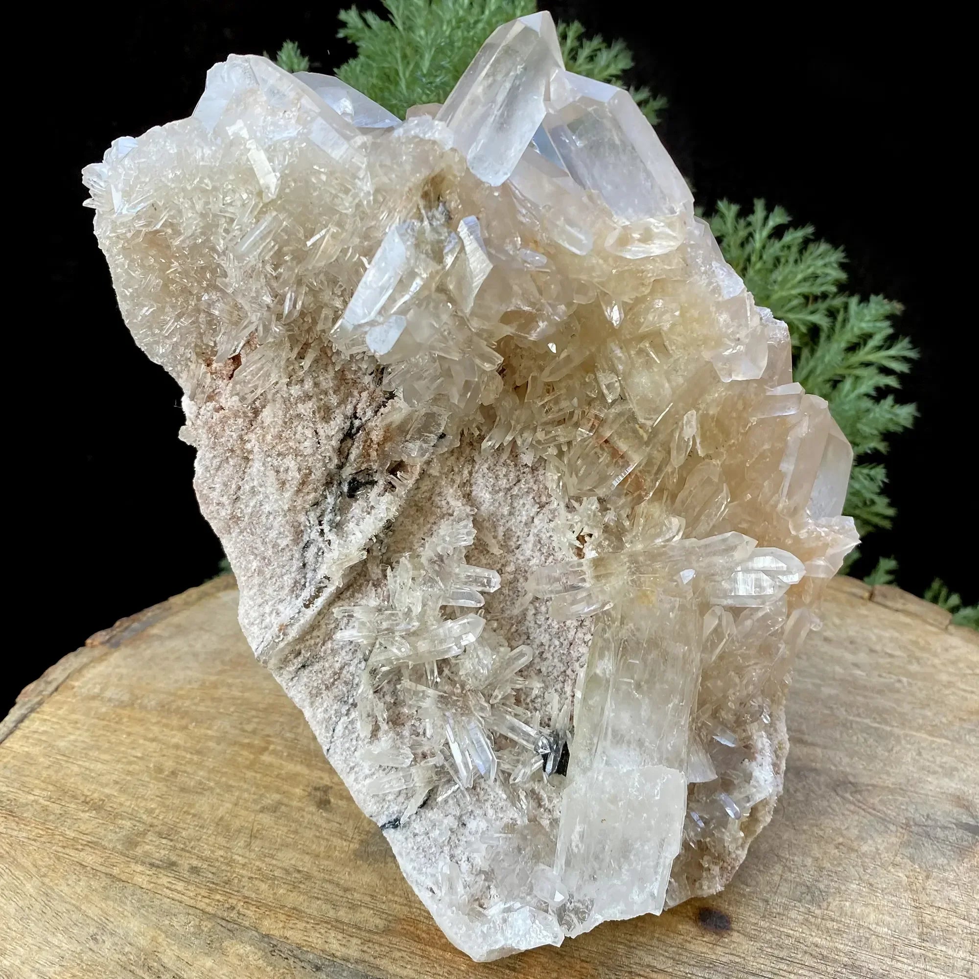 Natural Himalayan Pink Phantom Quartz Cluster 2030g Himalayan Quartz
