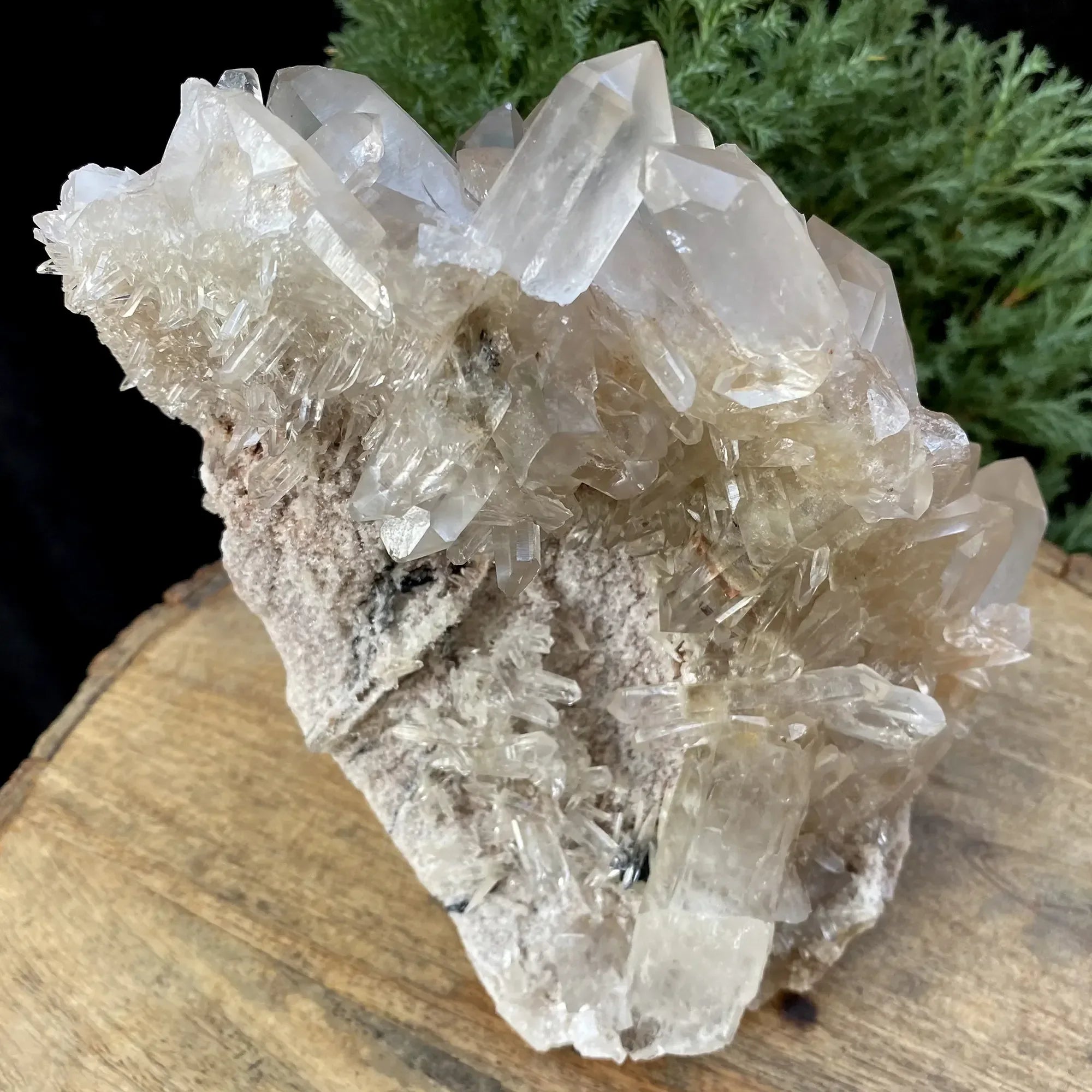 Natural Himalayan Pink Phantom Quartz Cluster 2030g Himalayan Quartz
