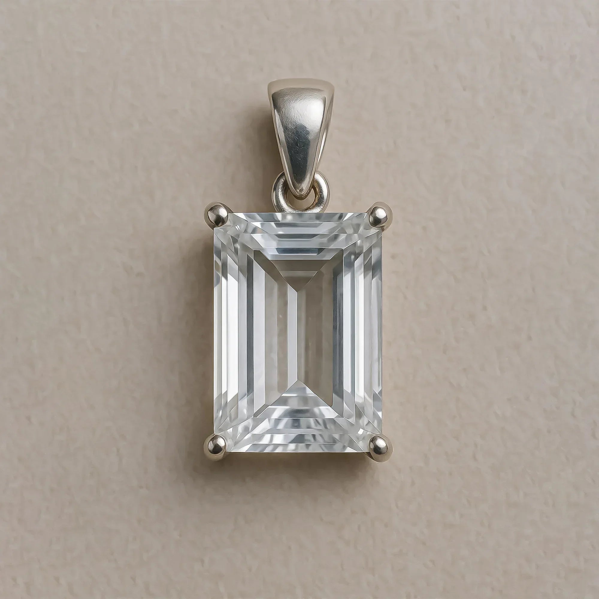 Sterling Silver Petalite Pendant: Handmade Boho Healing Crystal Necklace