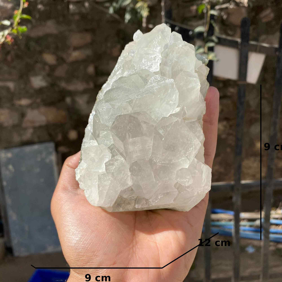 Himalayan Green Chlorite Quartz Cluster 989g