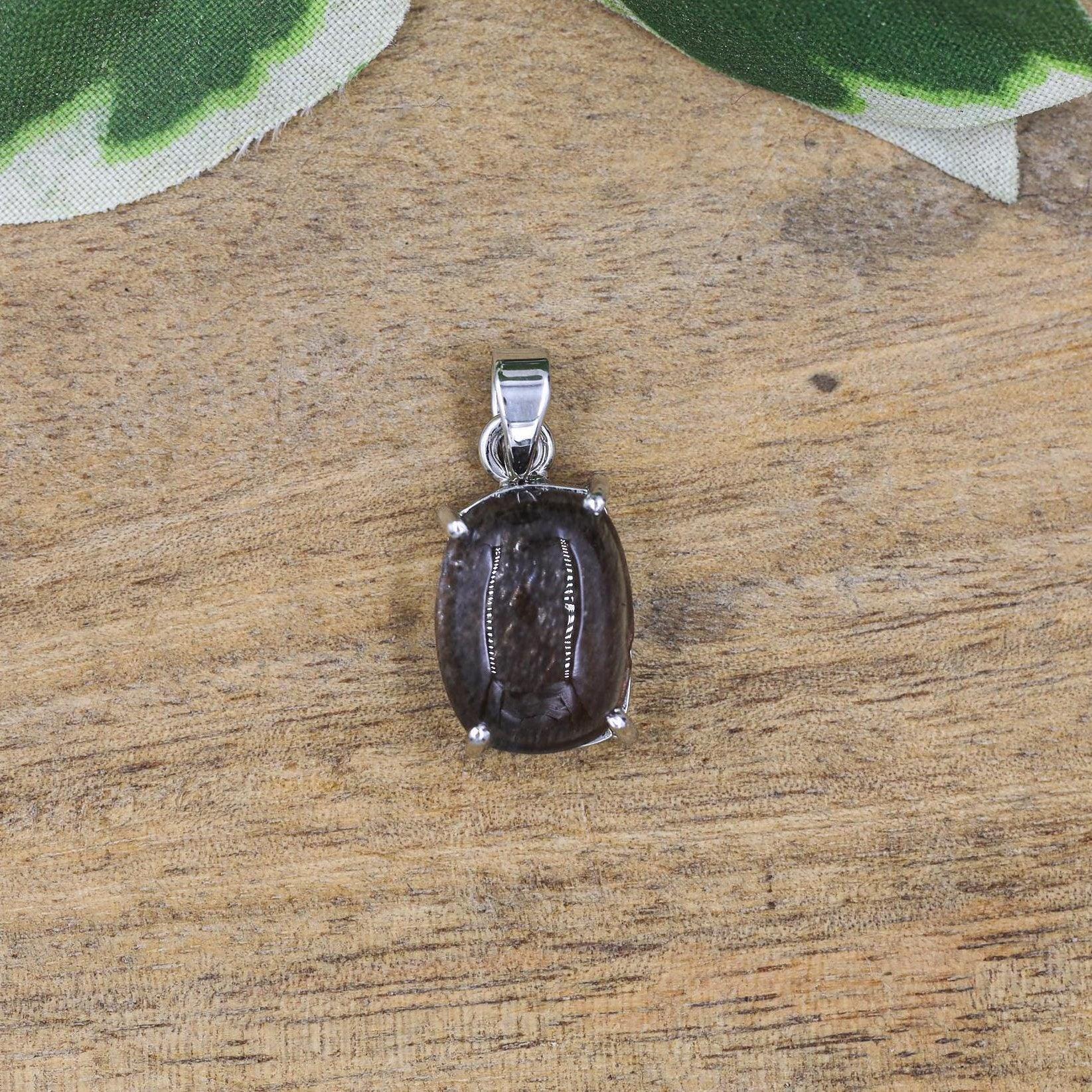 Cacoxenite in Amethyst Pendant: Super Seven 925 Sterling Silver