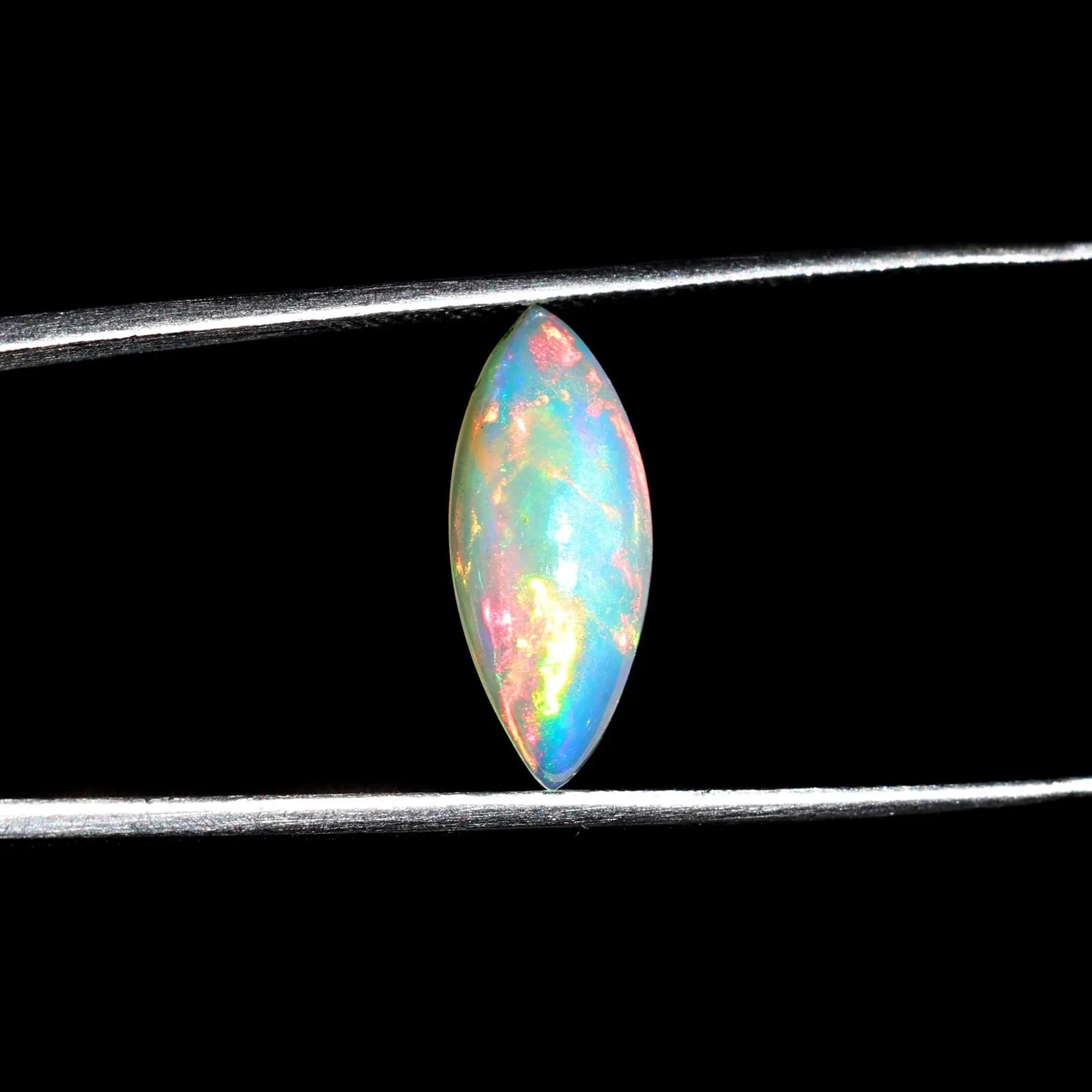 Marquise Ethiopian Opal Cabochon 1.60 Carat Loose Gemstone October Birthstone loose gemstones