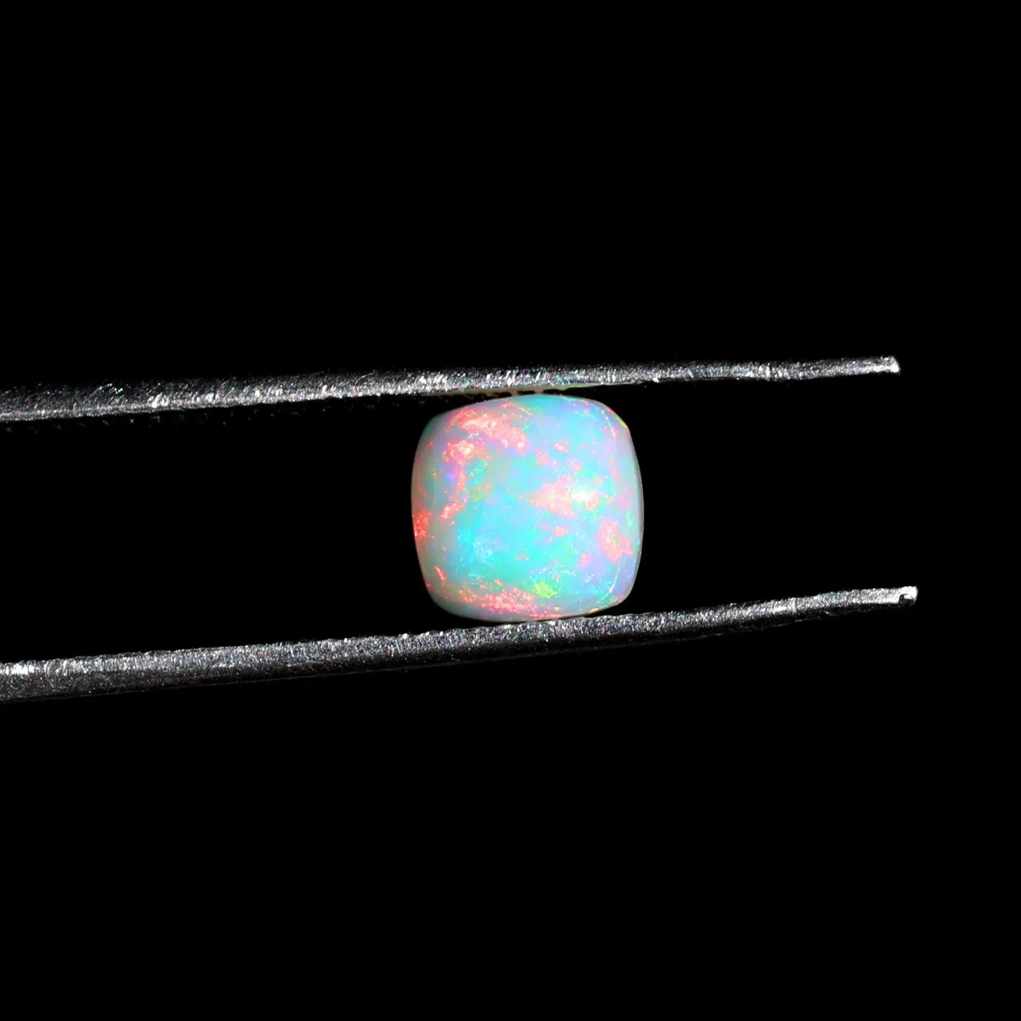 0.70 Ct White Ethiopian Opal Cabochon Gemstone Ideal for Rings or Pendants loose gemstones