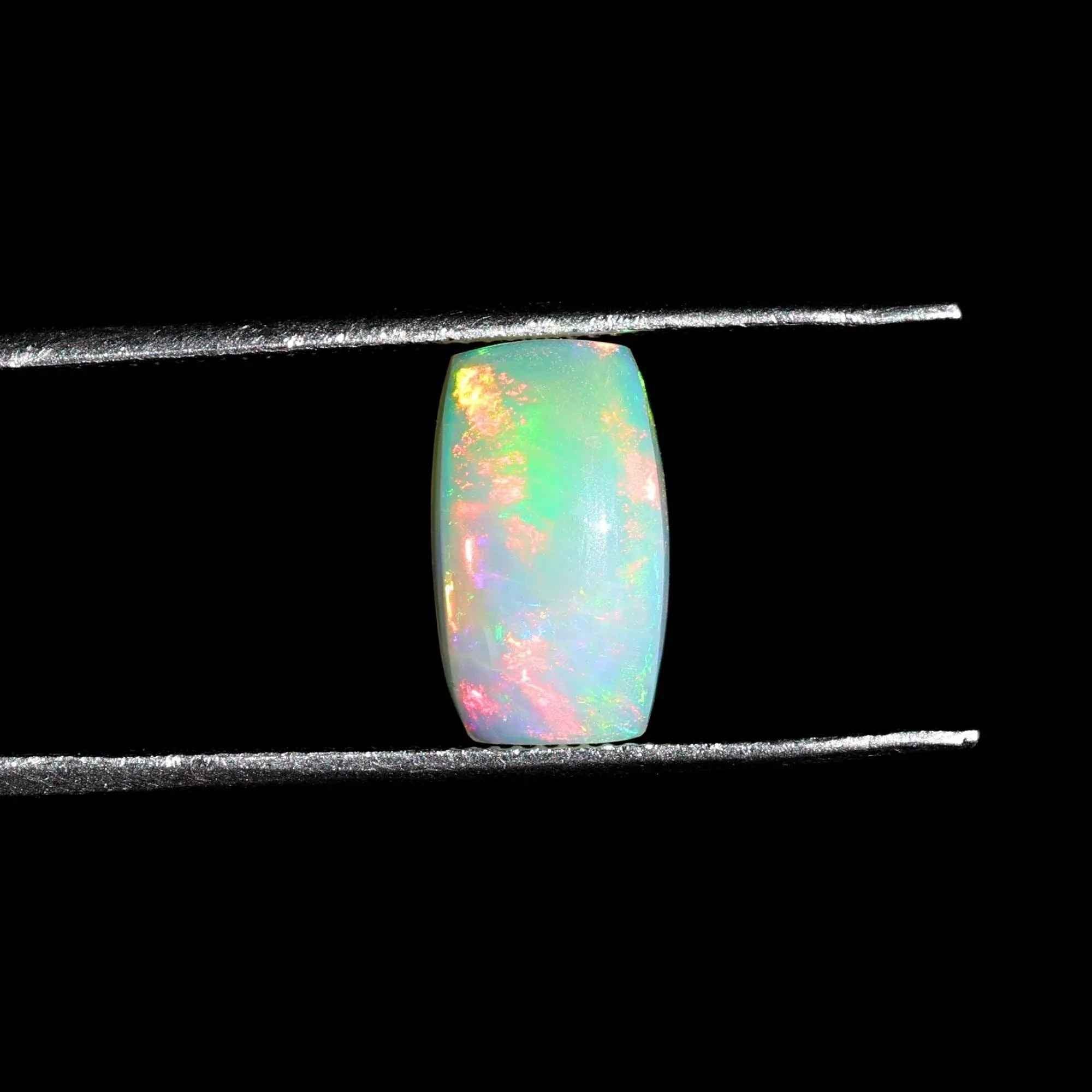 1.70 Carat Ethiopian Welo Fire Opal Cabochon - White Opal Gemstone for Jewelry Making loose gemstones