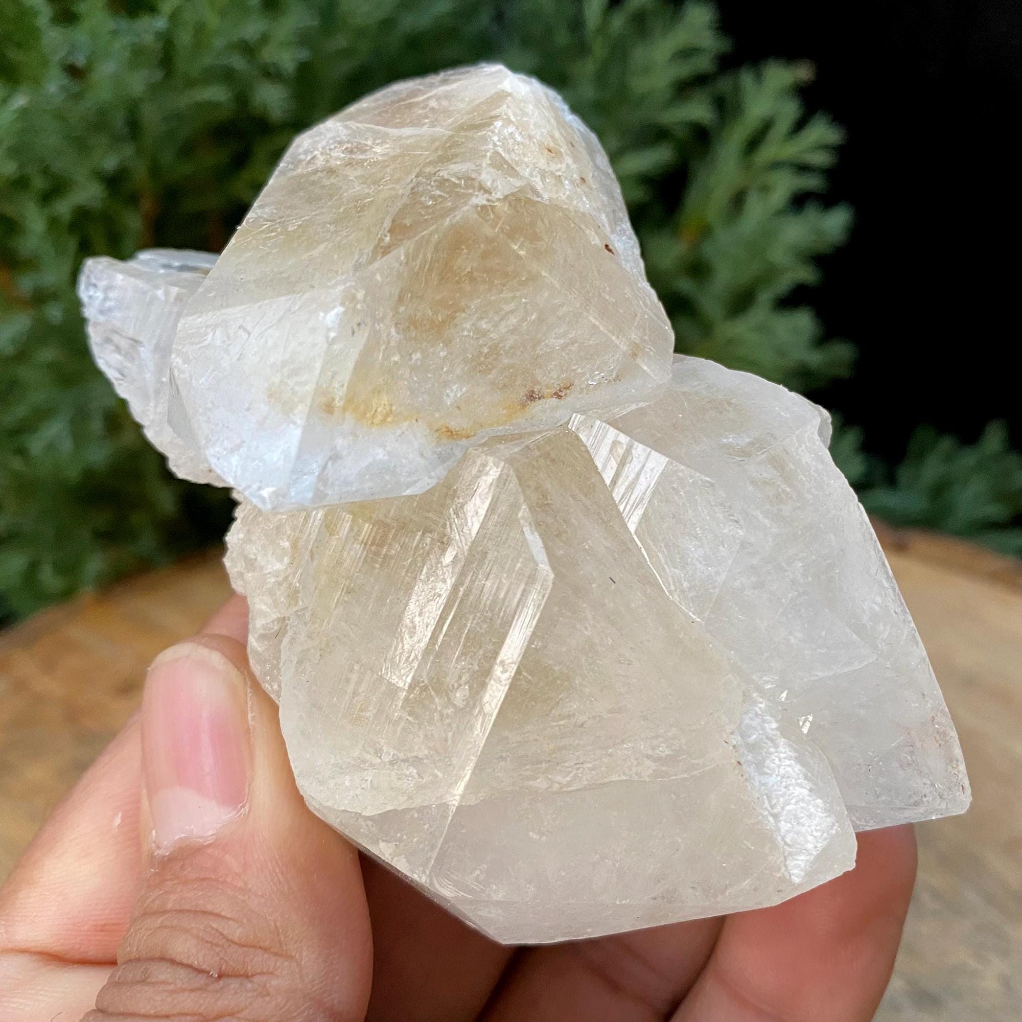 Natural Yellow Quartz 190gm Golden Healer Raw Crystal, Healing & Decorative Mineral Specimen Rough