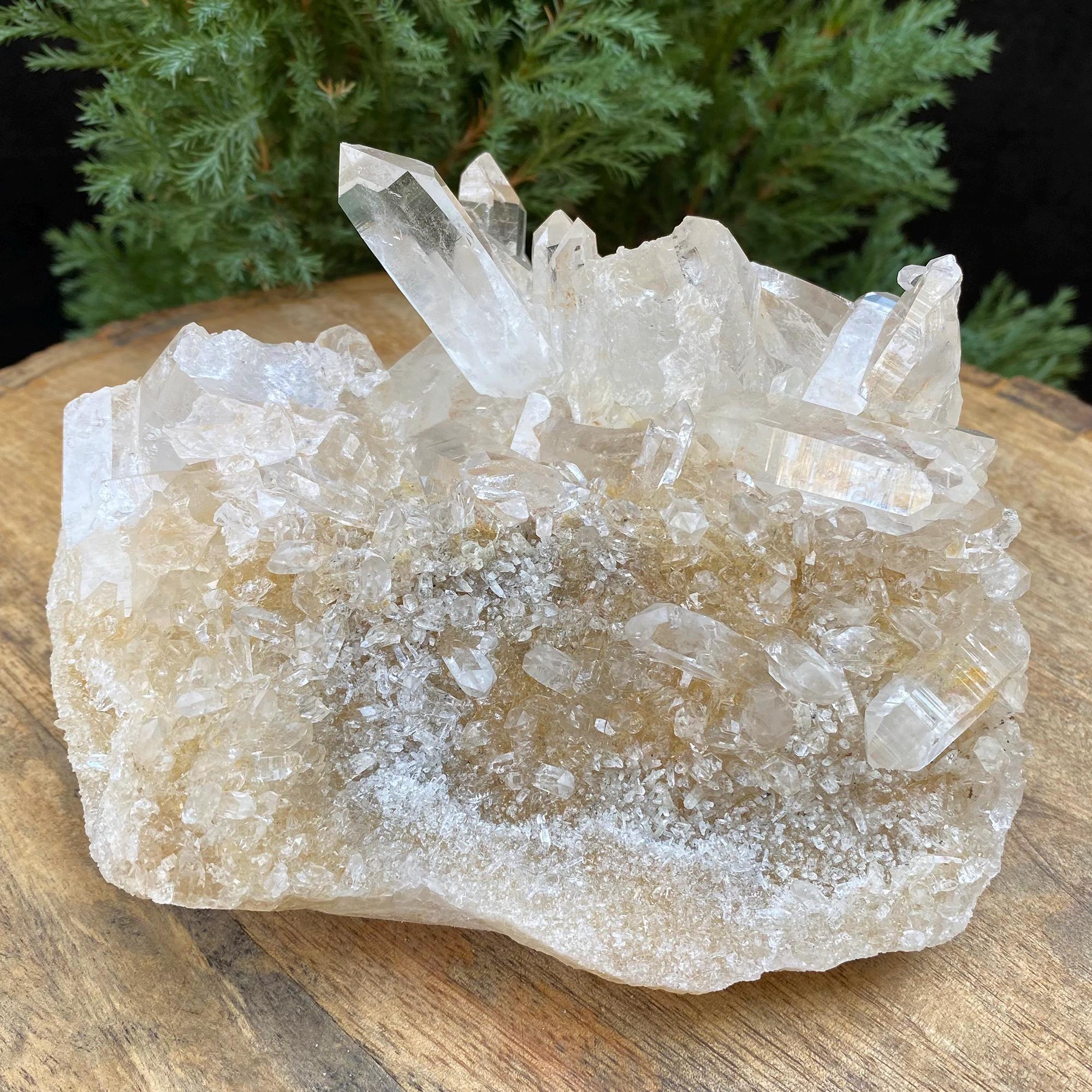 1.015kg Natural Yellow Quartz, Golden Healer Quartz Crystal Rough, Indian Mineral Specimen, Spiritual Healing Quartz, Geode Cluster Himalayan Quartz