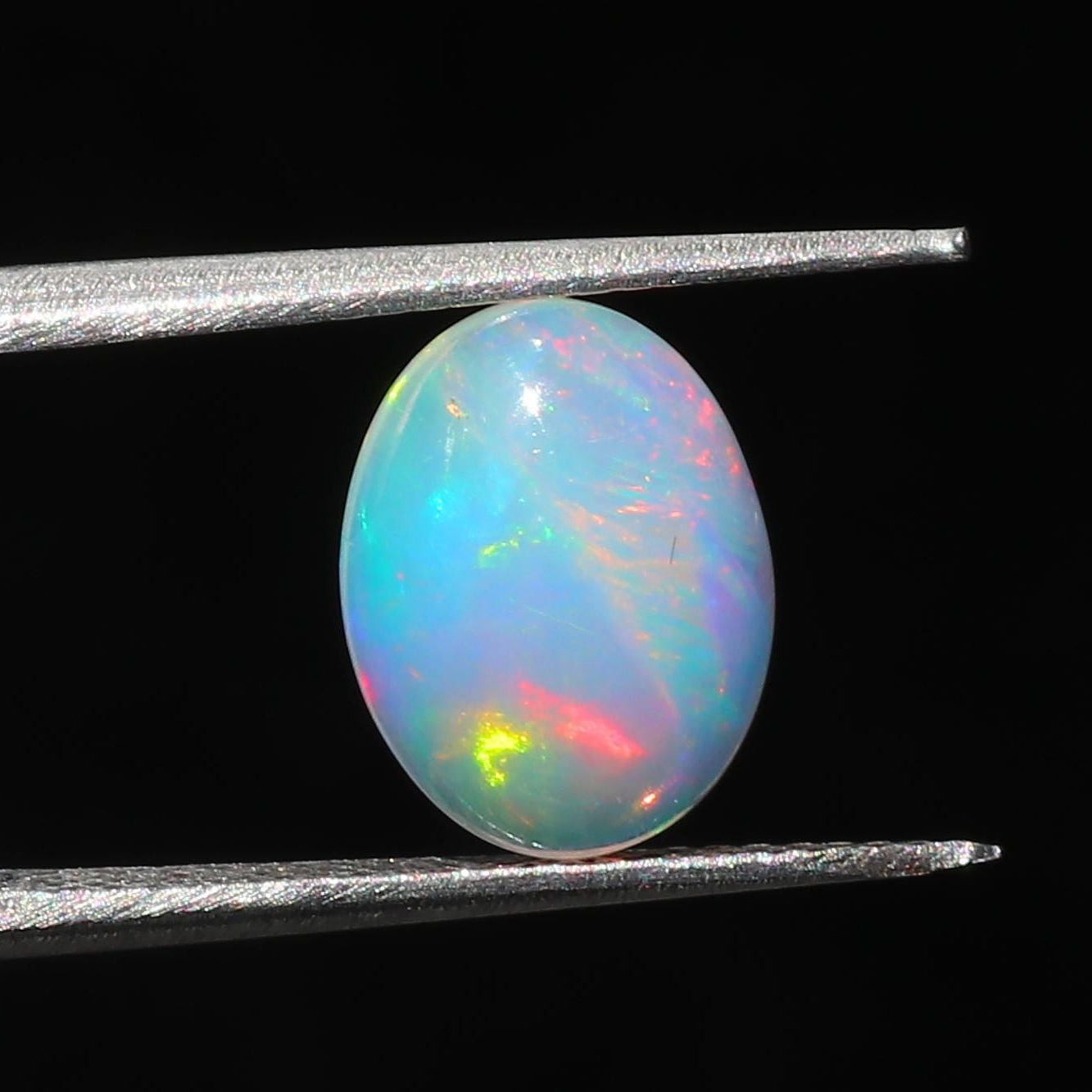 Ethiopian Welo Opal Cabochon: 9x12mm Oval Gemstone for Fine Jewelry