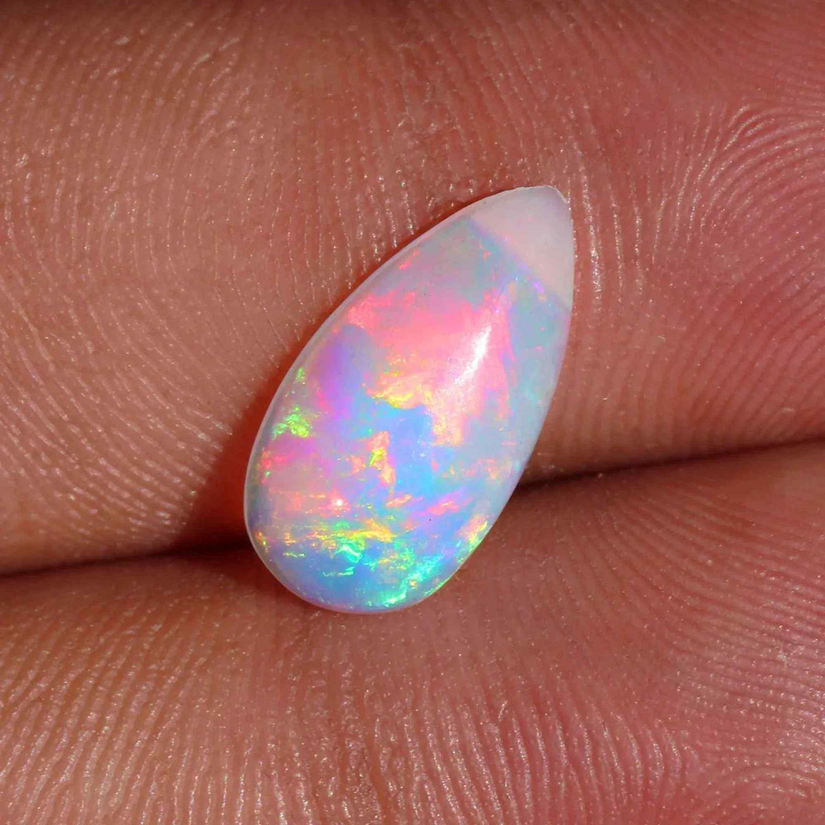Ethiopian Opal Loose Gemstone - 2.15 Carat October Birthstone Cabochon for Jewelry Loose Gemstones