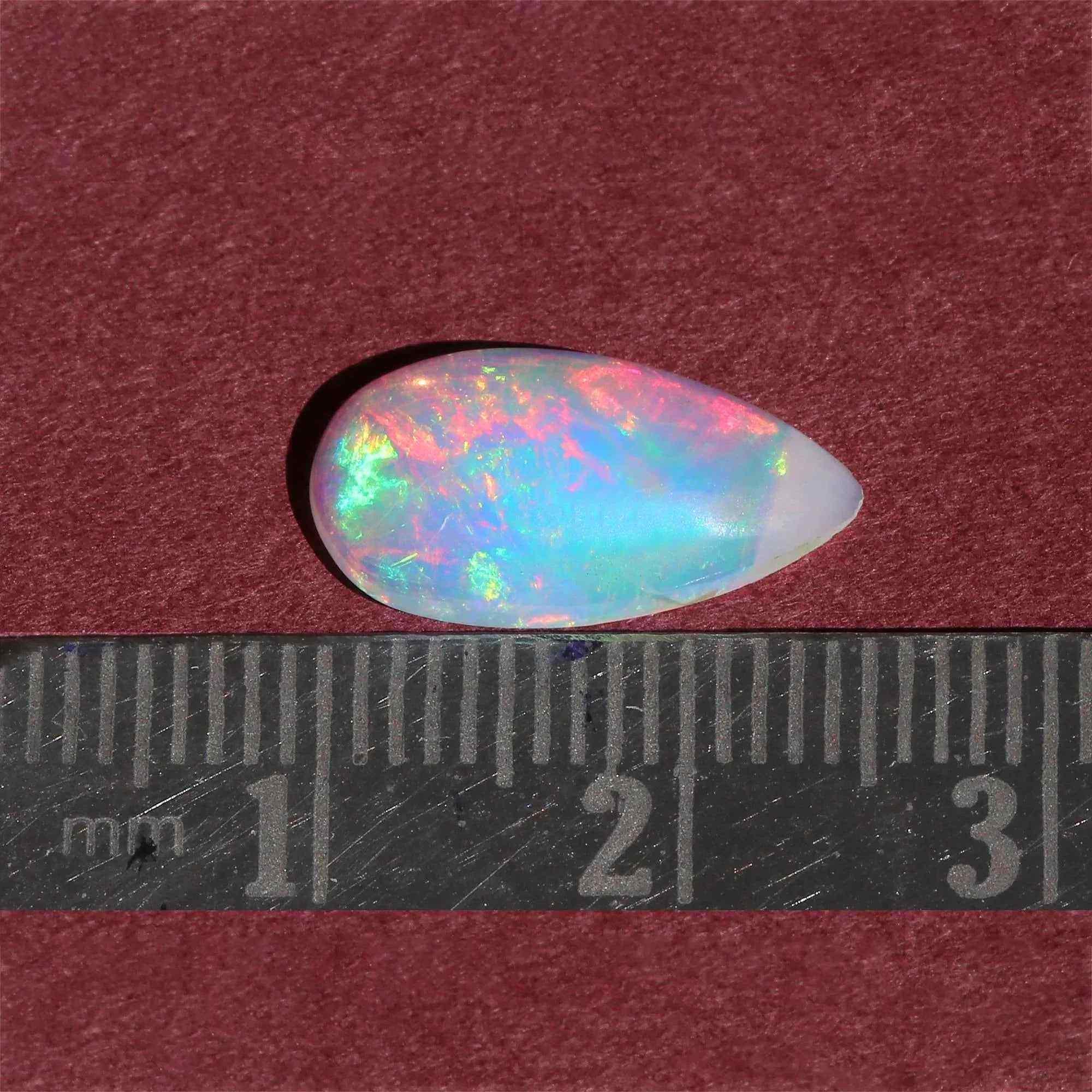 Ethiopian Opal Loose Gemstone - 2.15 Carat October Birthstone Cabochon for Jewelry Loose Gemstones