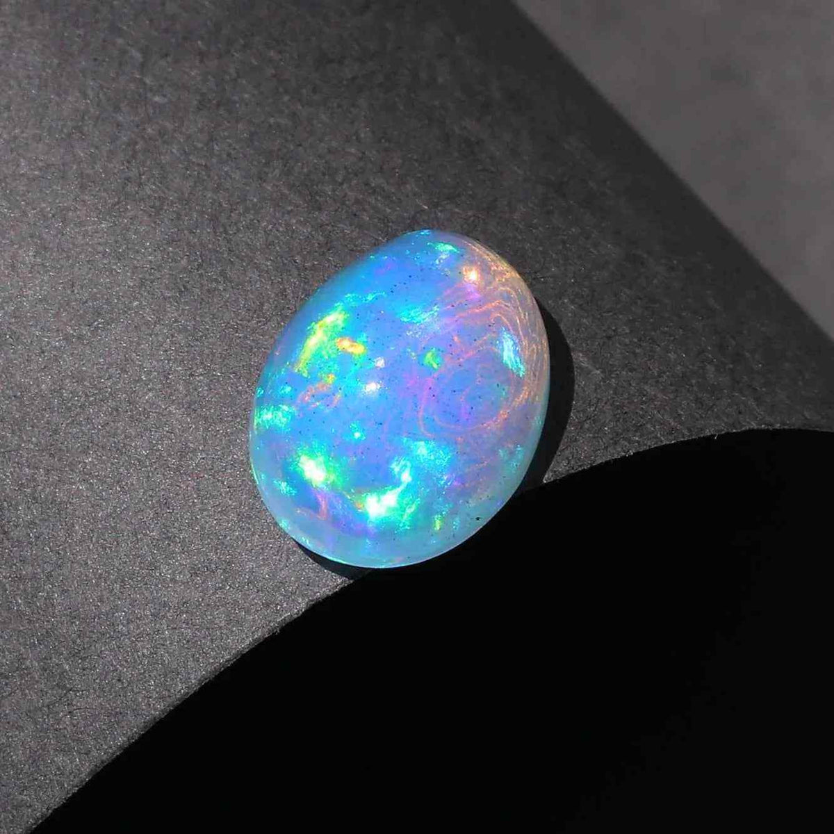 Ethiopian Fire Opal Gemstone 2.90 Cts Oval Cabochon for Stunning Jewelry Creations Loose Gemstones
