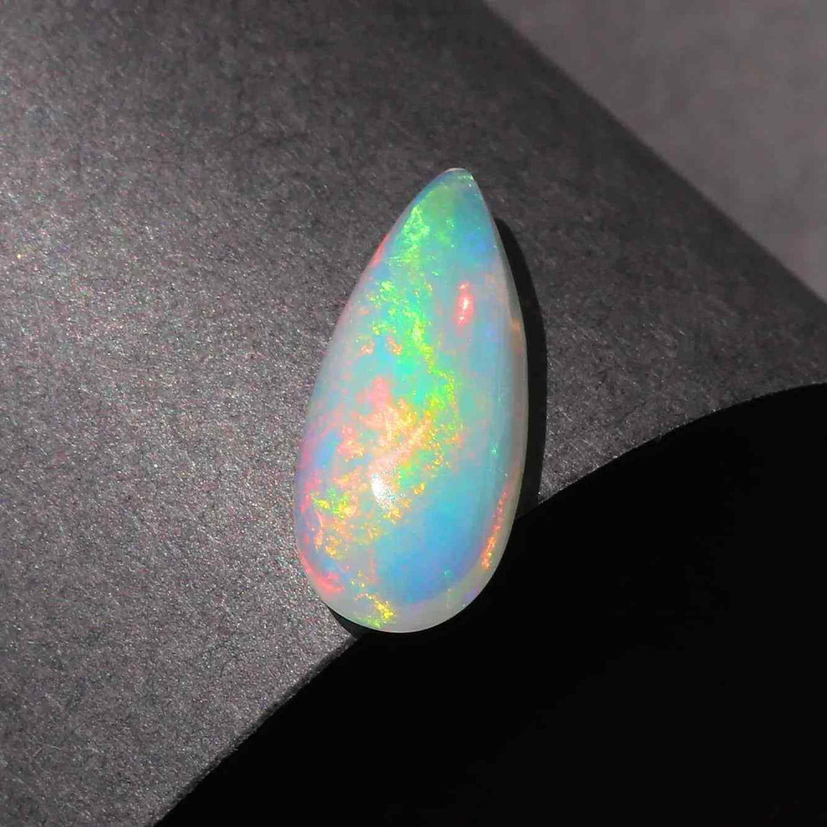 Welo Ethiopian Opal Cabochon - 2.4 ct Natural Fire Opal Gemstone Loose Gemstones