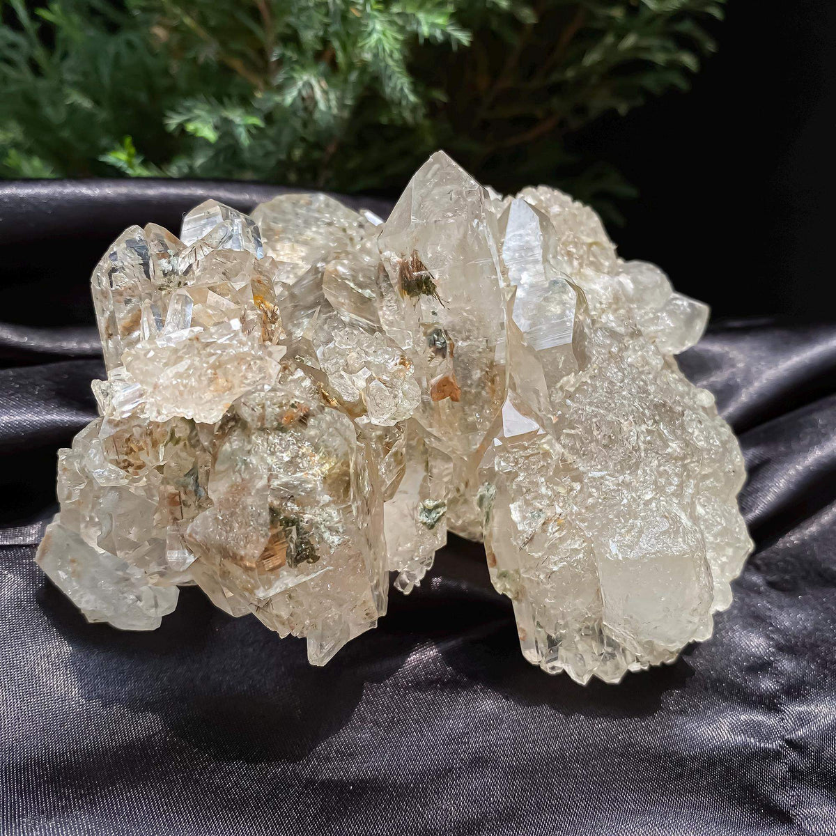 Natural Himalayan Gwindel Quartz Crystal: Twisted Mineral Specimen Rough, 575gm Statement Home Decor Himalayan Quartz