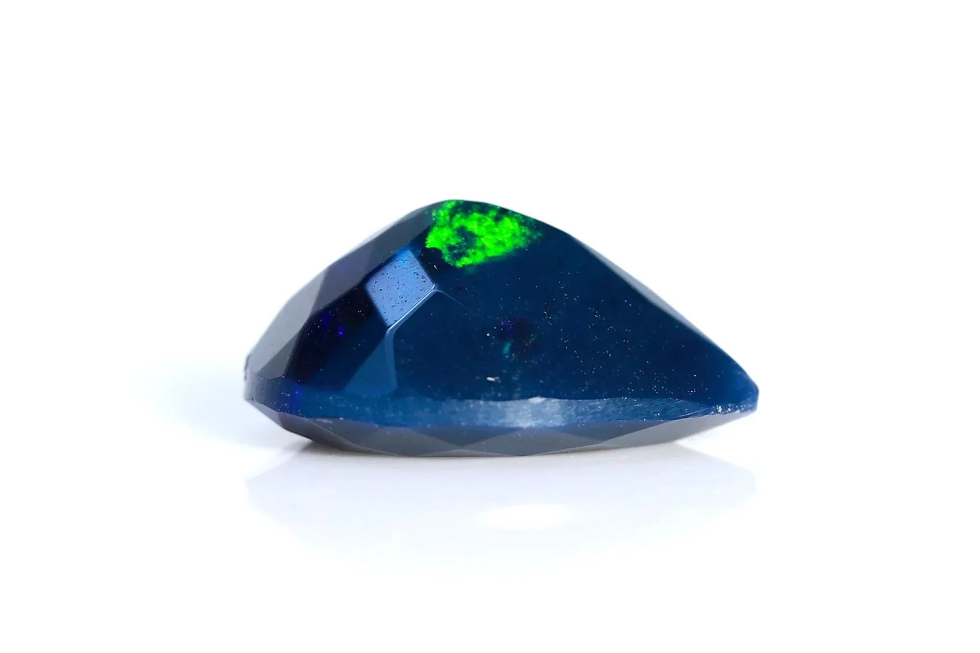 Ethiopian Welo Opal Gemstone: 1.79ct Pear Cabochon, 8x11mm loose gemstones