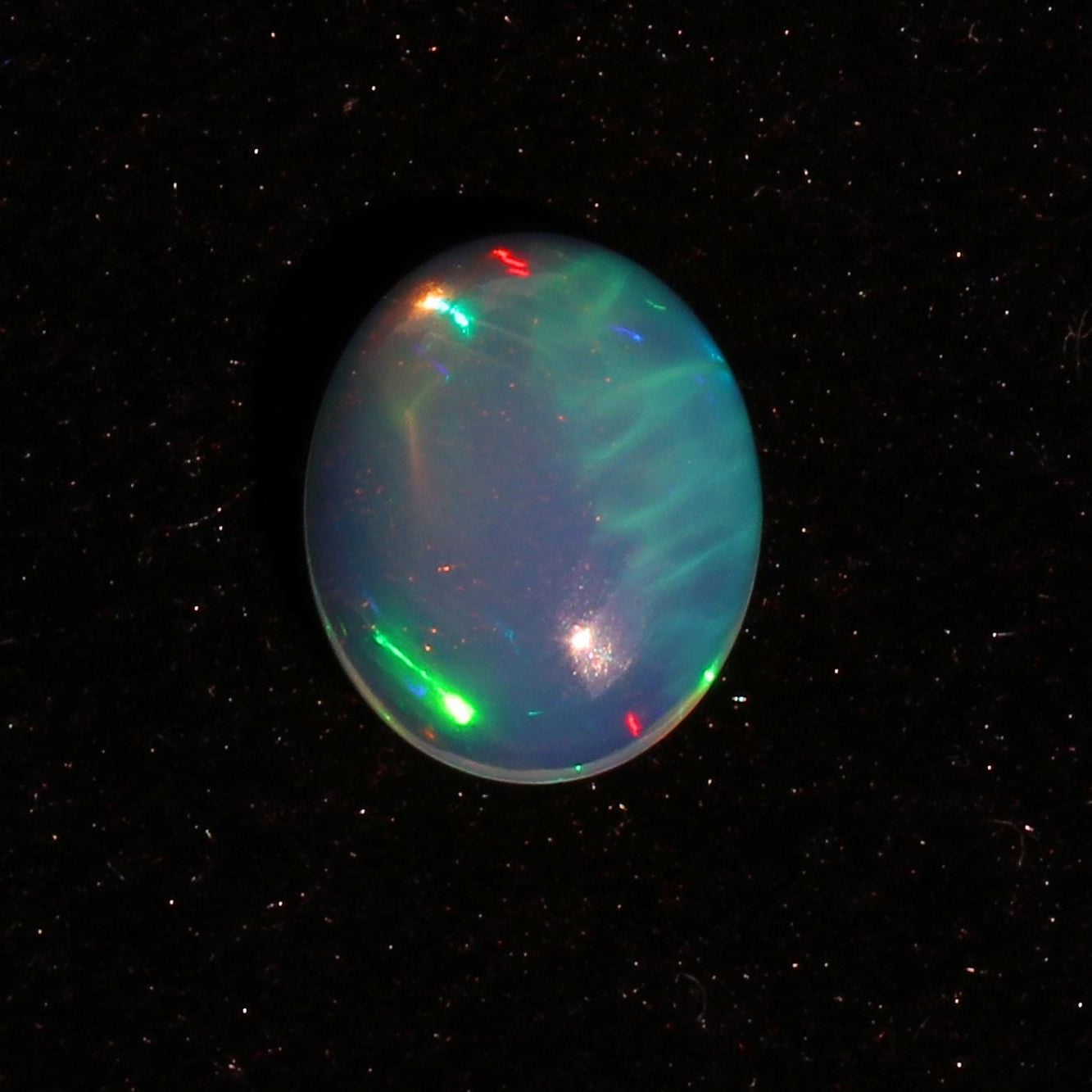 Welo Ethiopian Opal Cabochon: 2.2 ct October Birthstone Gemstone
