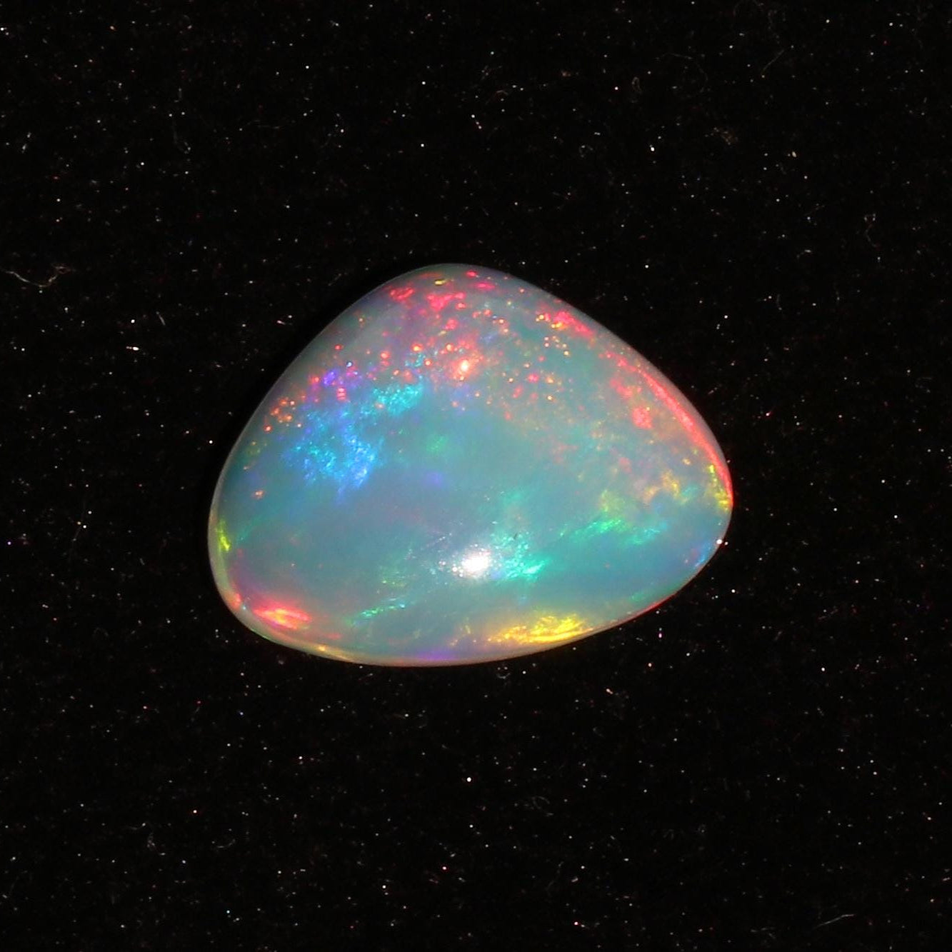 3.61 ct Ethiopian Welo Fire Opal Cabochon - October Birthstone