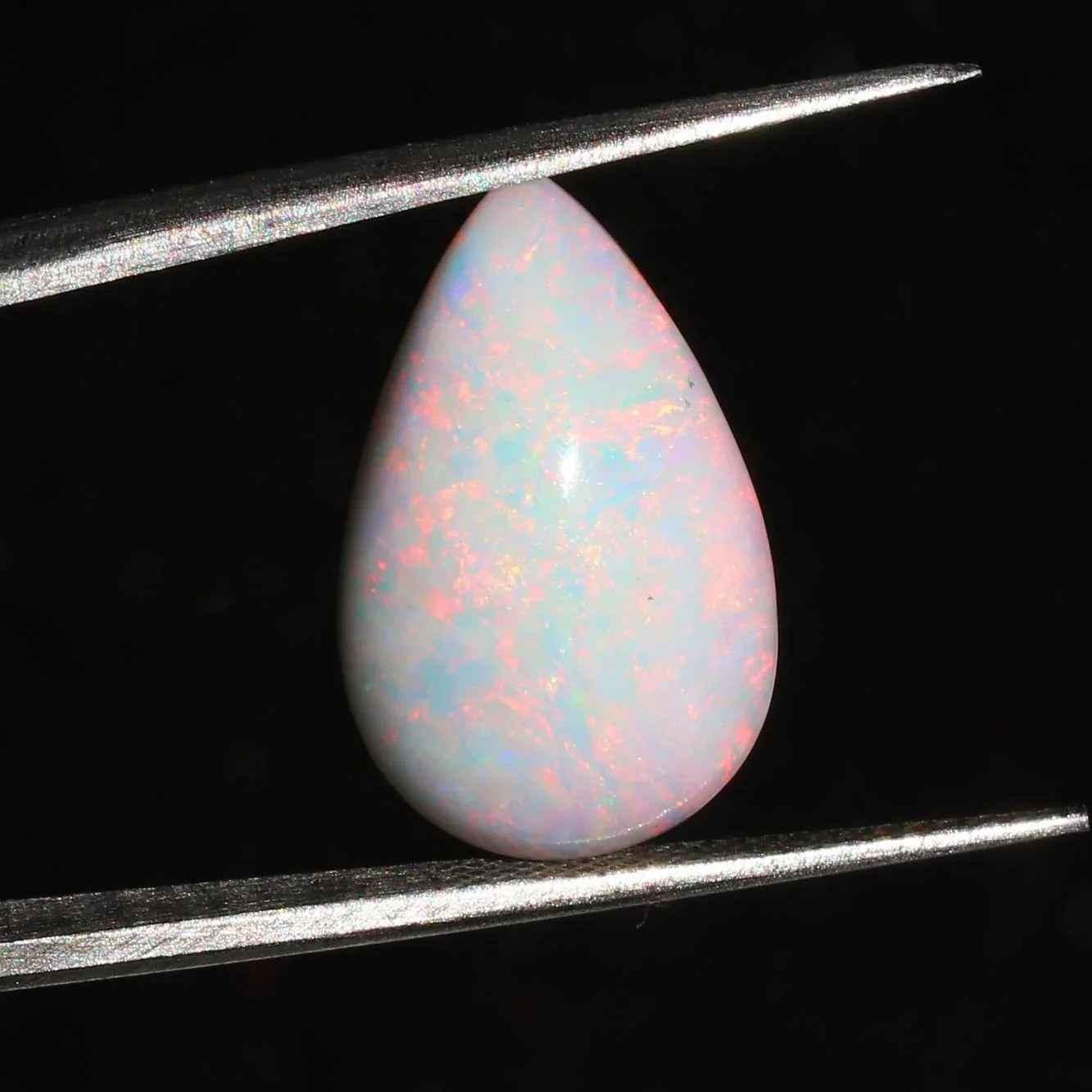 Ethiopian Opal Cabochon: Rainbow Iridescent Gemstone, 9.00 Ct loose gemstones