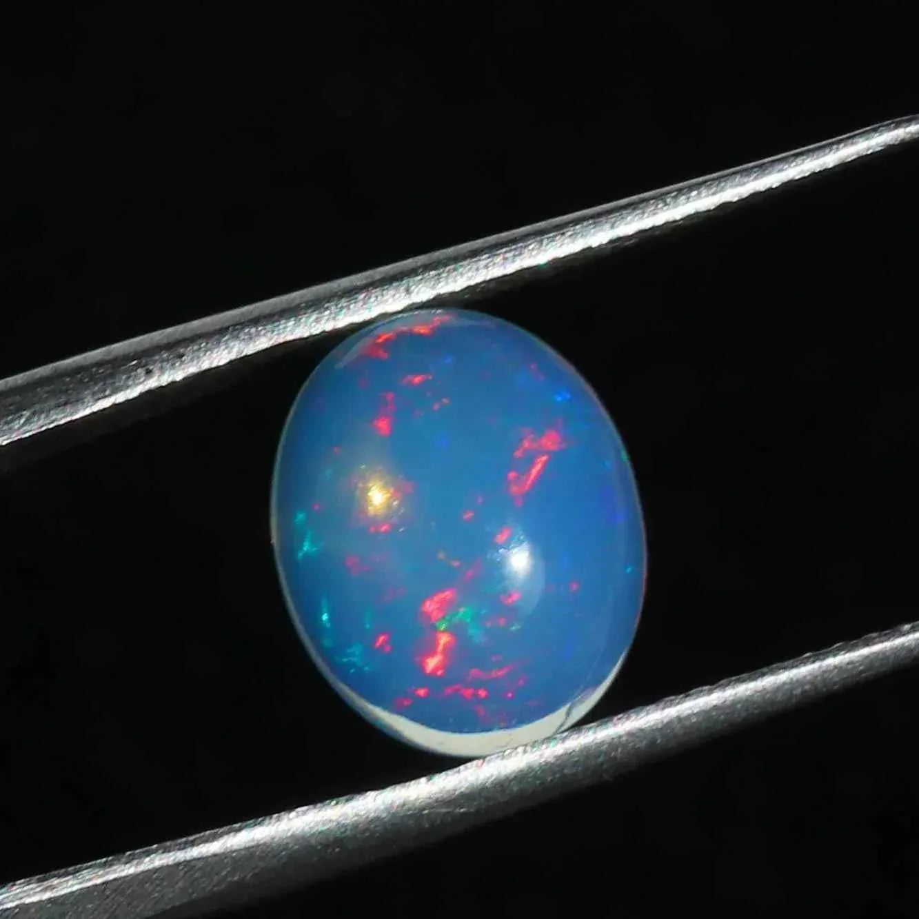Welo Opal Gemstone - Ethiopian Fire Opal Crystal for Jewelry Making and Crafting loose gemstones