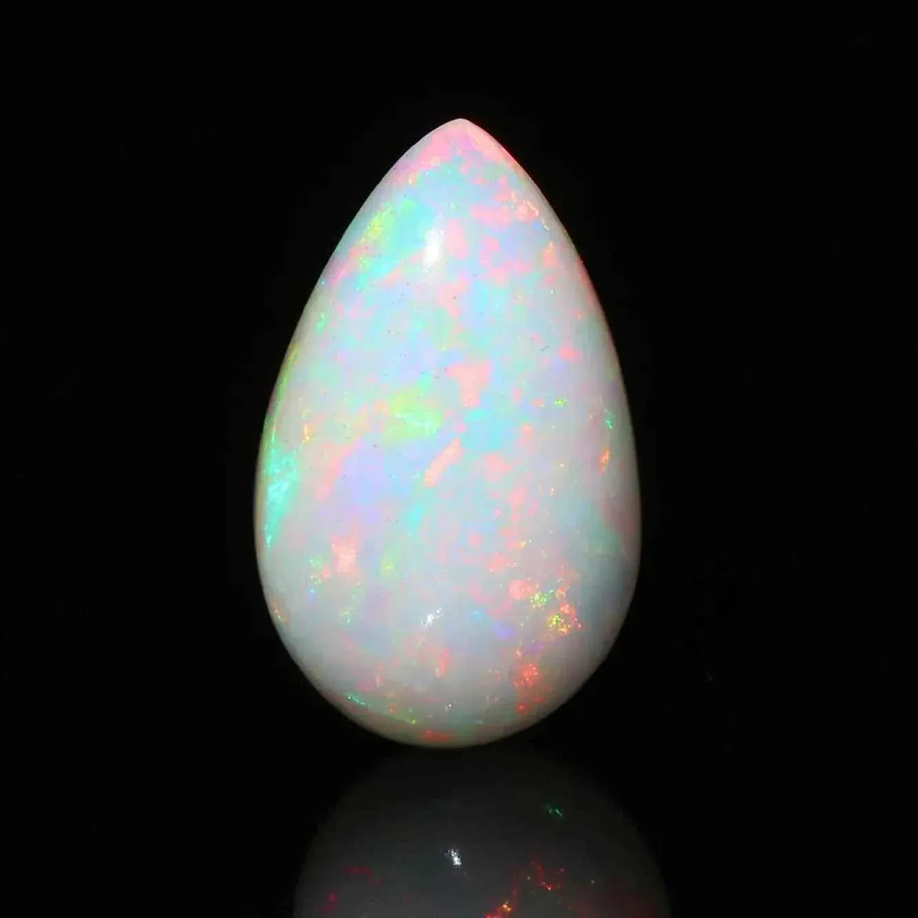 Welo Opal Cabochon - Ethiopian Opal Cabochon Gemstone, Multi-Fire, 8.44 Carat loose gemstones